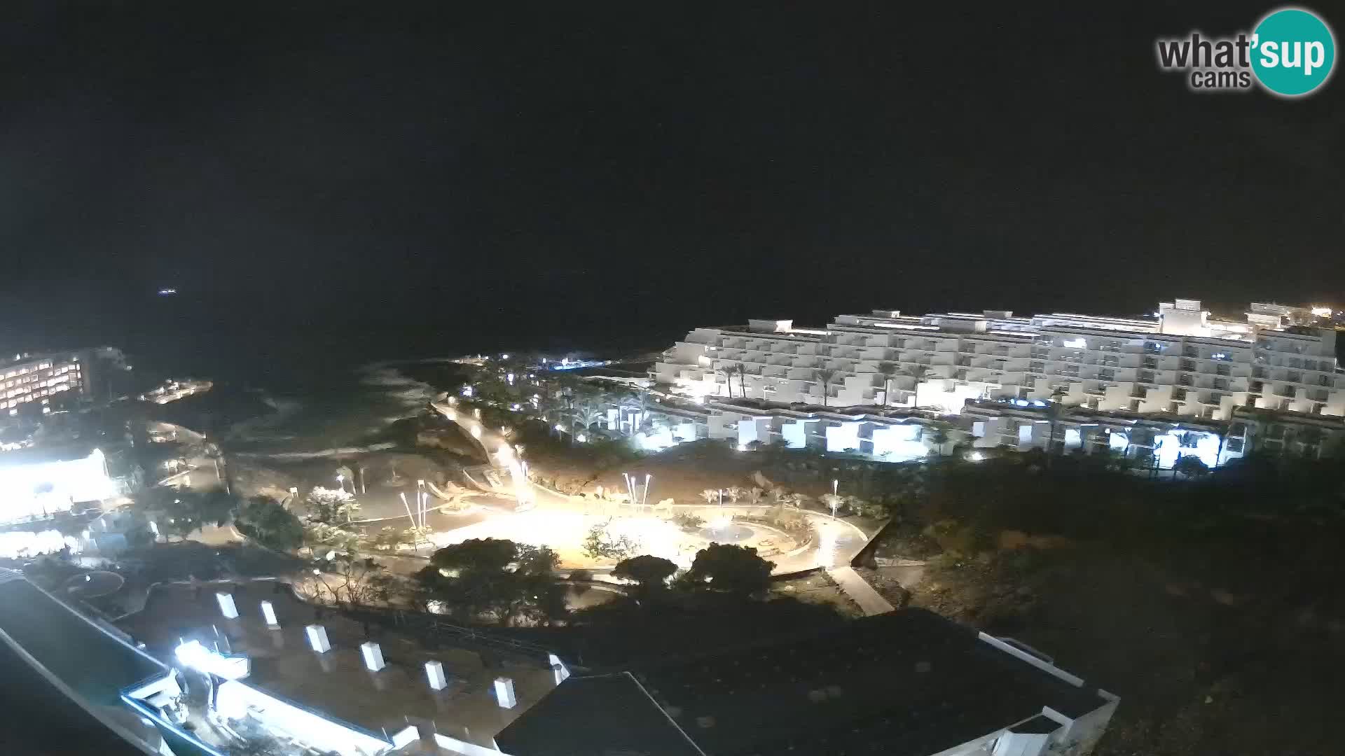 Live webcam Playa de Las Galgas – Playa Paraiso – La Gomera island – Adeje – Tenerife