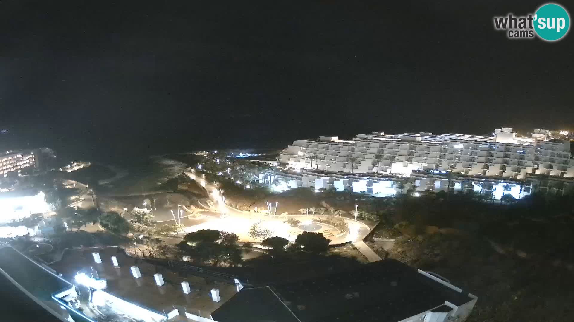 Live webcam Playa de Las Galgas – Playa Paraiso – La Gomera island – Adeje – Tenerife