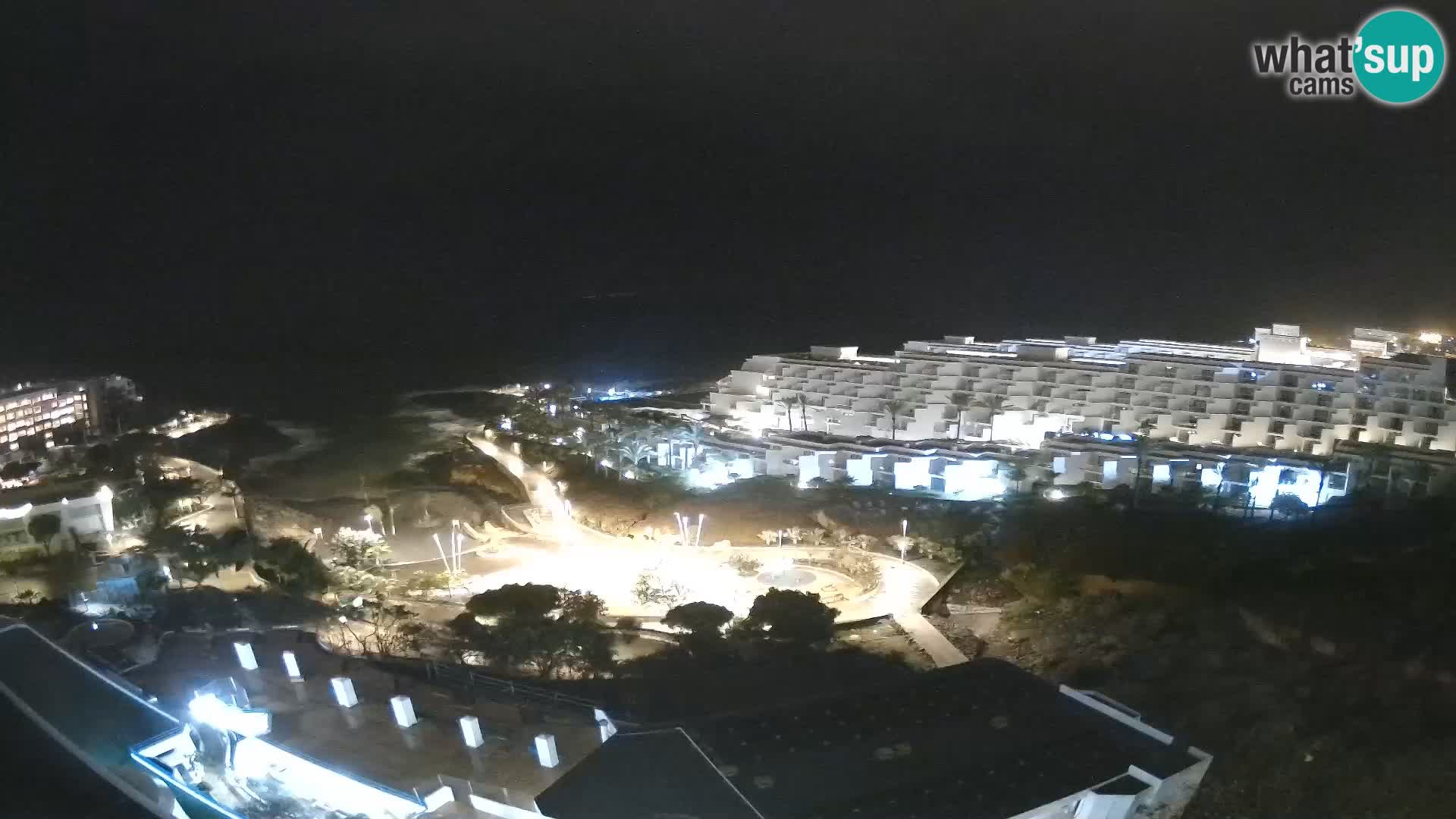 Live webcam Playa de Las Galgas – Playa Paraiso – La Gomera island – Adeje – Tenerife