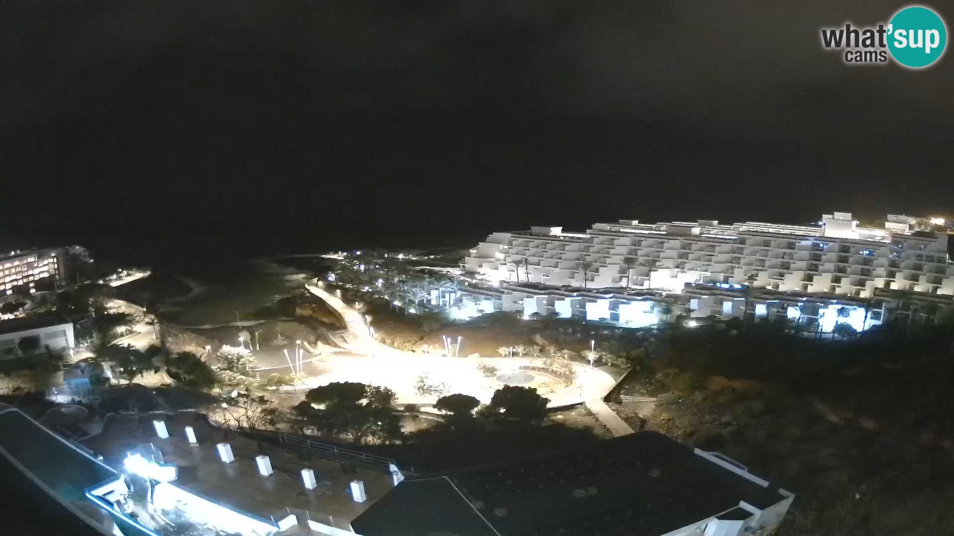 Live webcam Playa de Las Galgas – Playa Paraiso – La Gomera island – Adeje – Tenerife