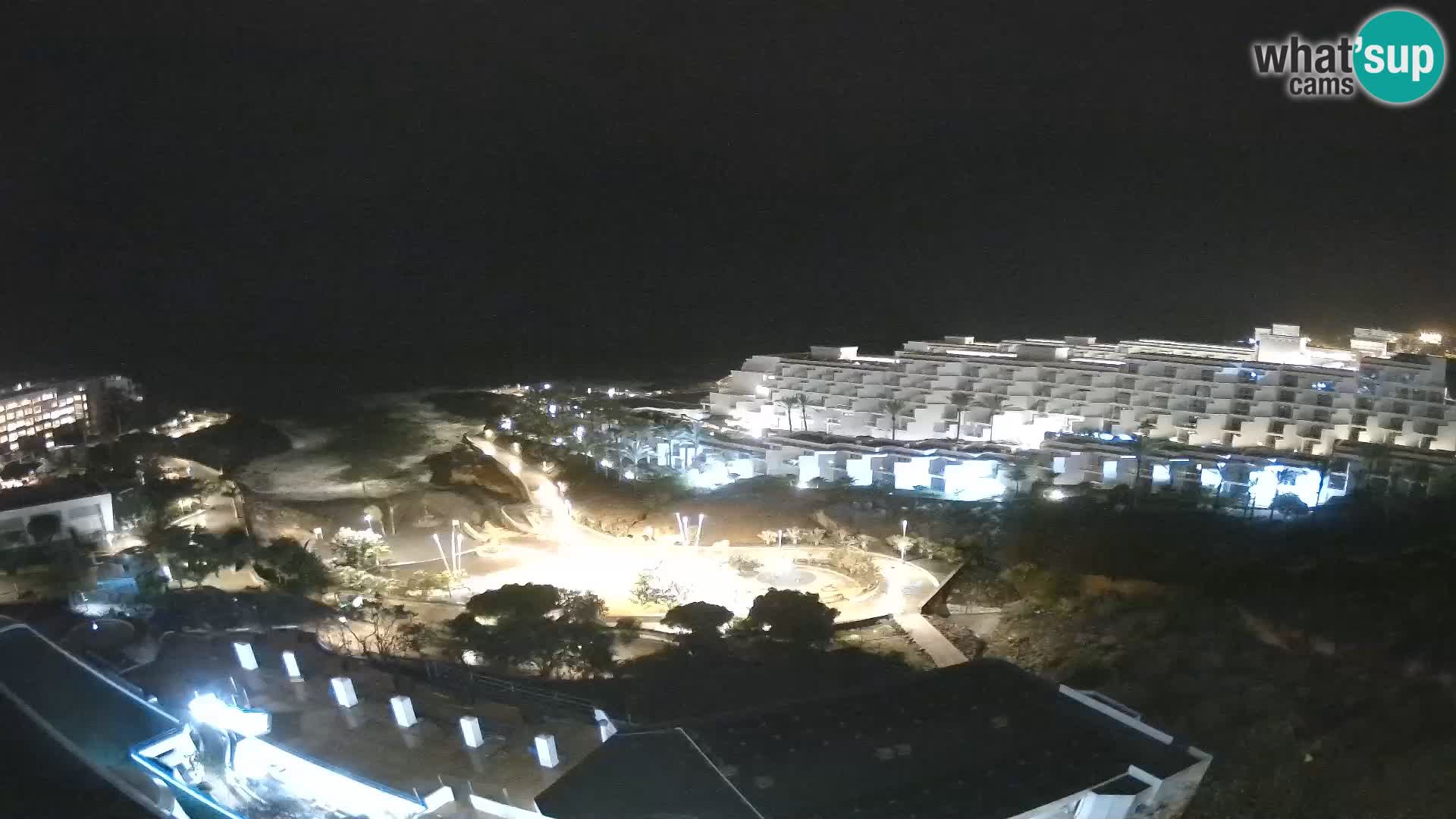 Live webcam Playa de Las Galgas – Playa Paraiso – La Gomera island – Adeje – Tenerife