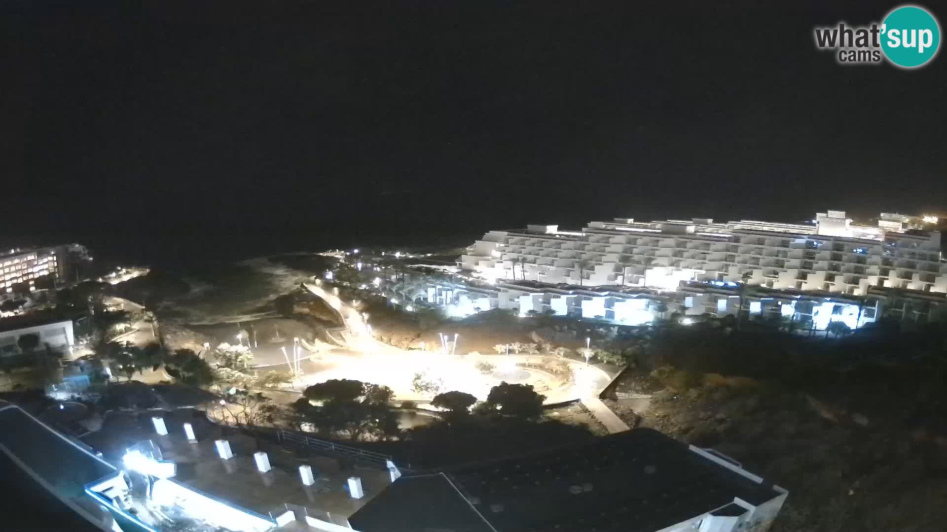 Live webcam Playa de Las Galgas – Playa Paraiso – La Gomera island – Adeje – Tenerife