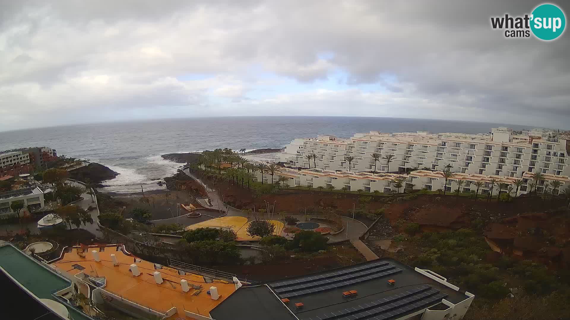 Live-Webcam Las Galgas Strand – Playa Paraiso – Insel La Gomera – Costa Adeje – Teneriffa