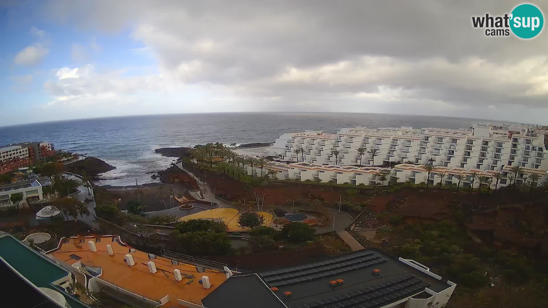 Live-Webcam Las Galgas Strand – Playa Paraiso – Insel La Gomera – Costa Adeje – Teneriffa