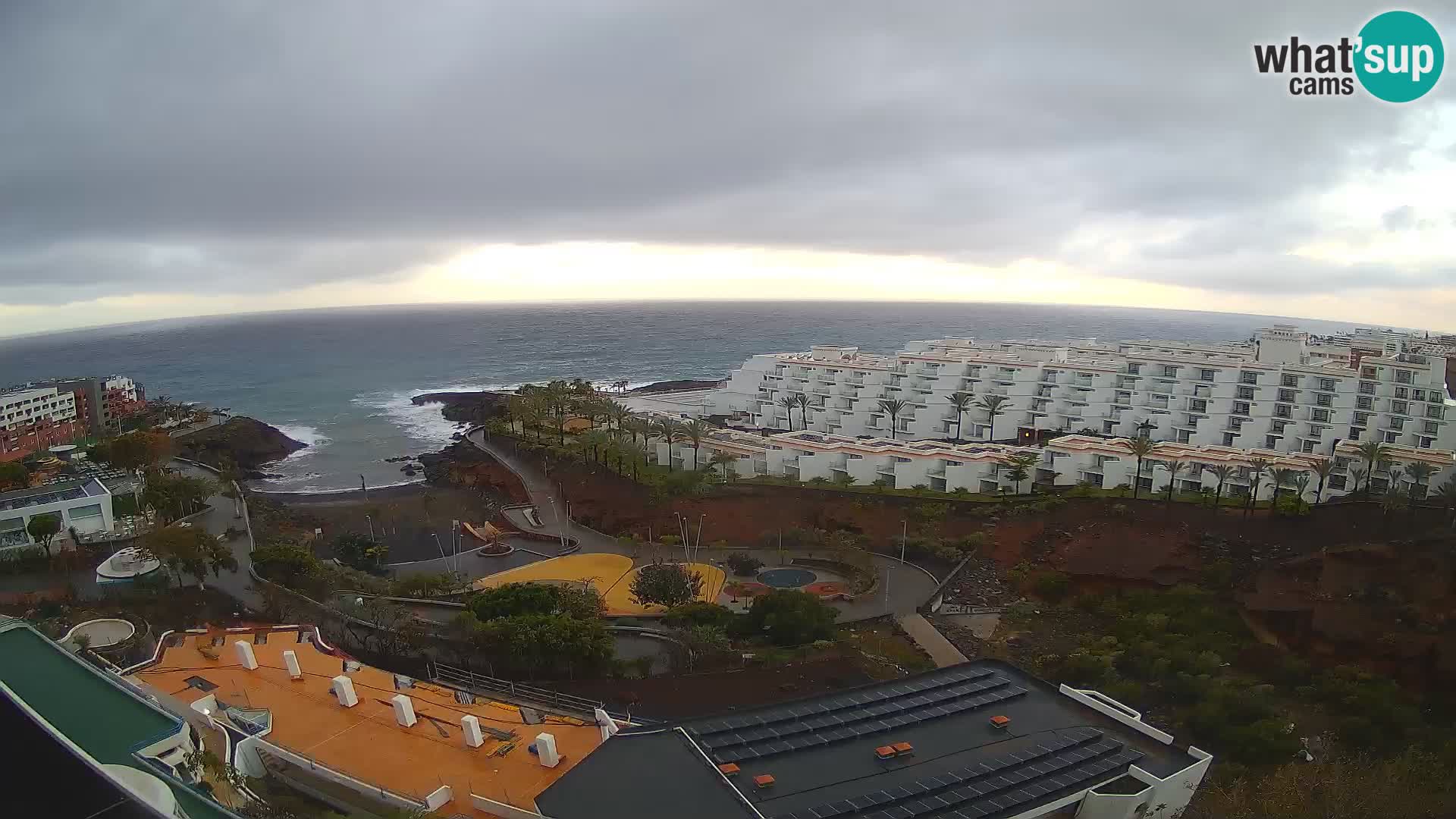 Web kamera uživo Playa de Las Galgas – Playa Paraiso – otok La Gomera – Costa Adeje – Tenerife