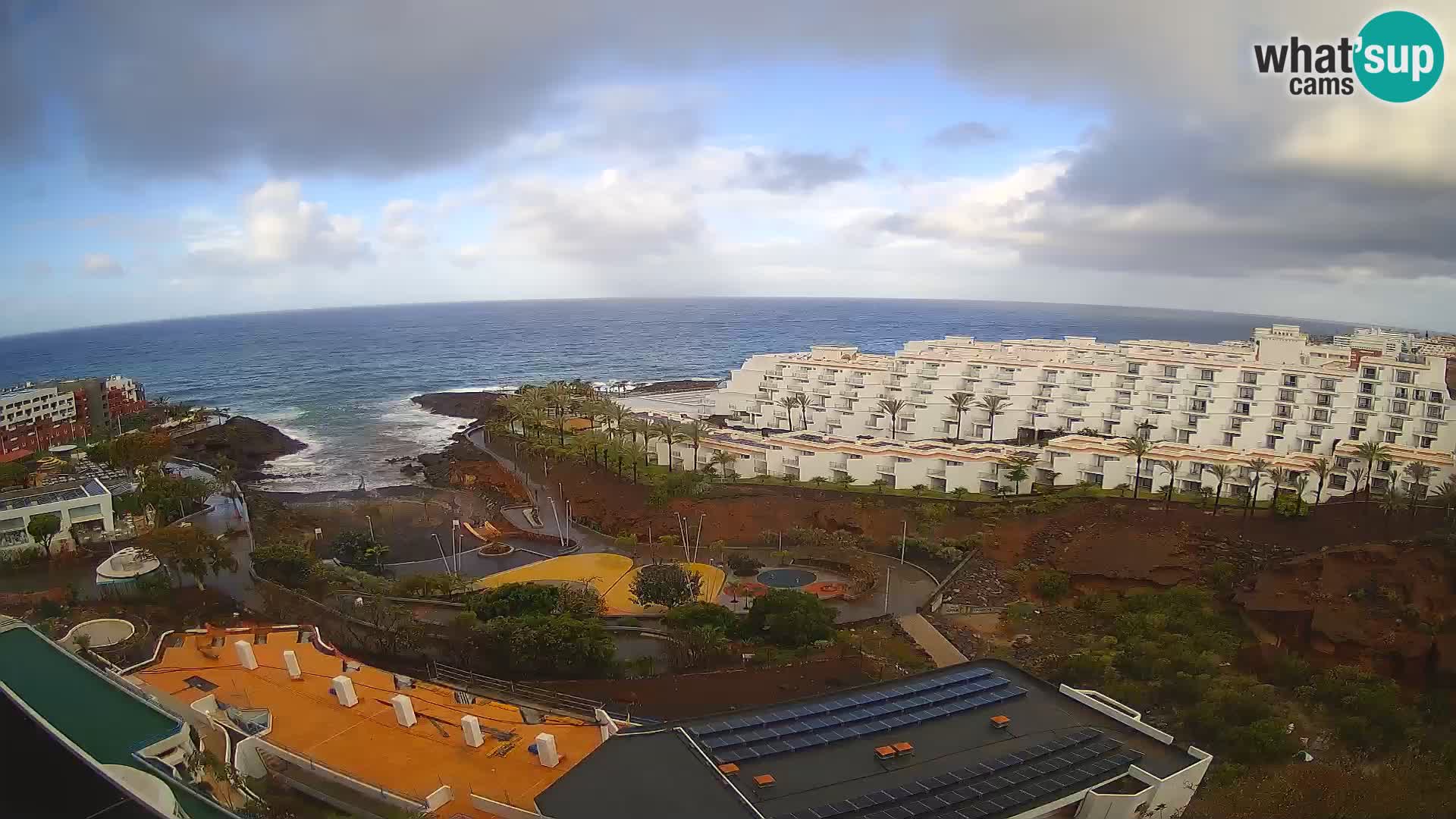 Webcam en direct Playa de Las Galgas – Playa Paraiso – île de La Gomera – Costa Adeje – Tenerife