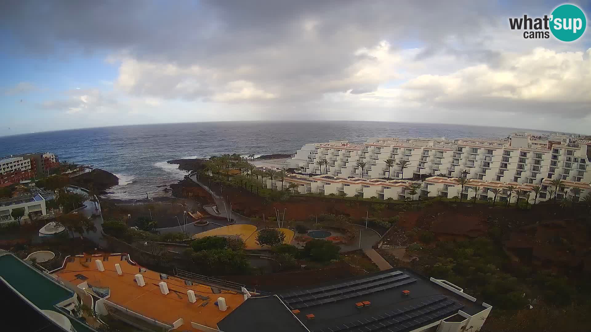 Live webcam Playa de Las Galgas – Playa Paraiso – La Gomera island – Adeje – Tenerife