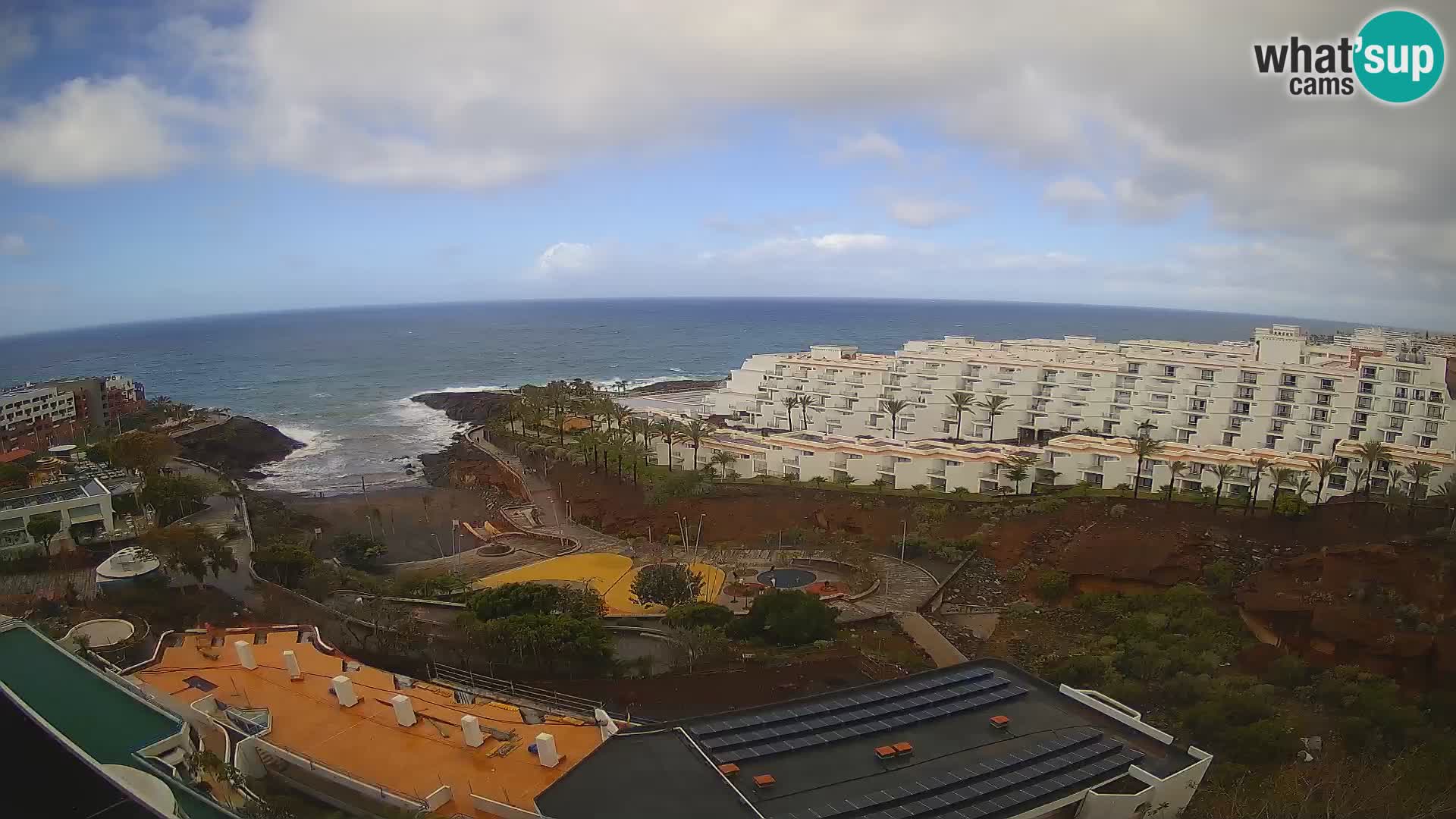 Webcam en direct Playa de Las Galgas – Playa Paraiso – île de La Gomera – Costa Adeje – Tenerife