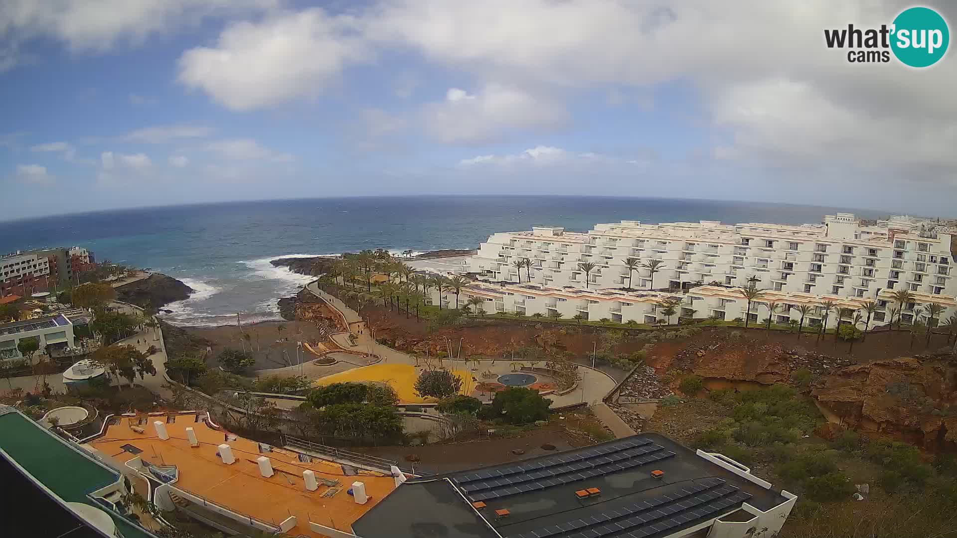 Webcam live spiaggia Las Galgas – Playa Paraiso – Isola La Gomera – Costa Adeje – Tenerife