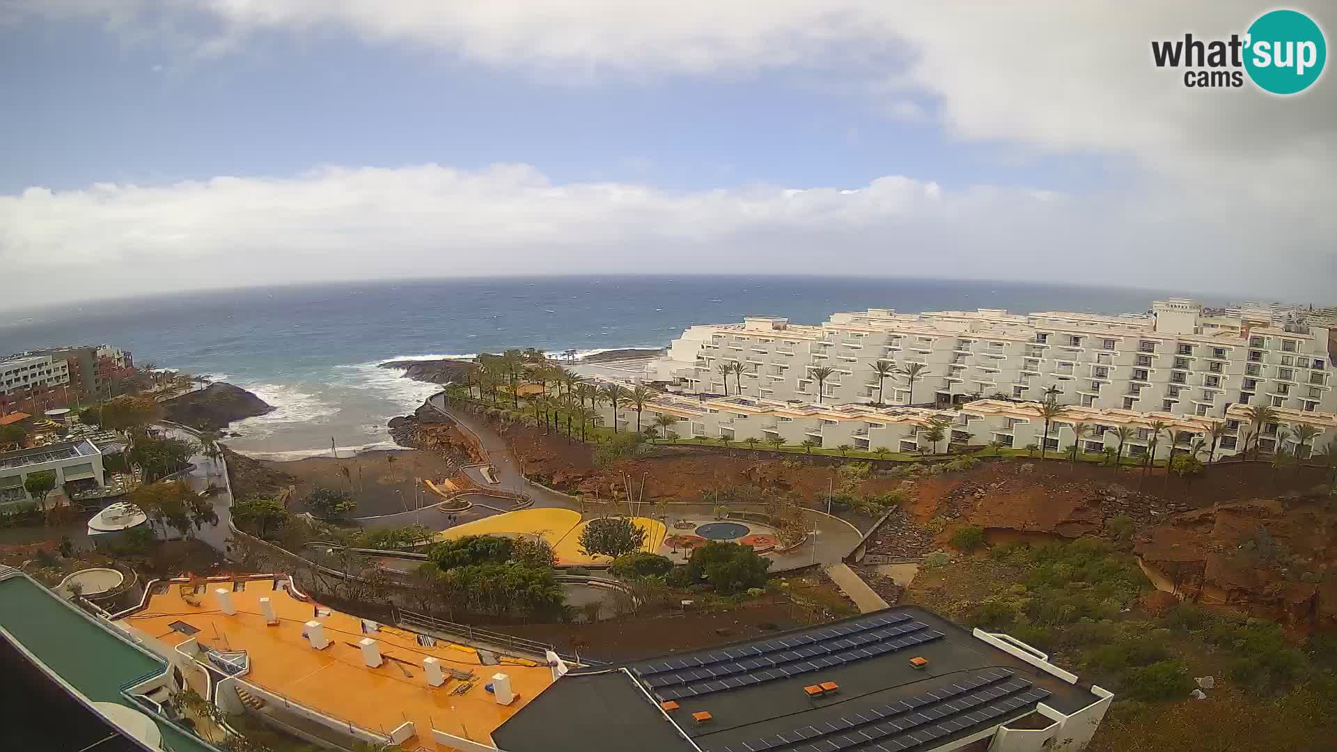 Live-Webcam Las Galgas Strand – Playa Paraiso – Insel La Gomera – Costa Adeje – Teneriffa
