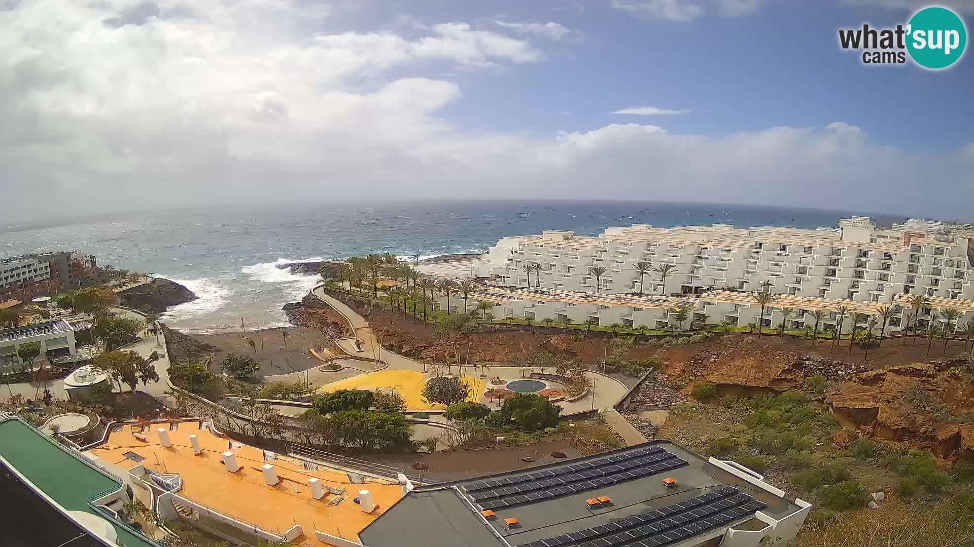 Live-Webcam Las Galgas Strand – Playa Paraiso – Insel La Gomera – Costa Adeje – Teneriffa