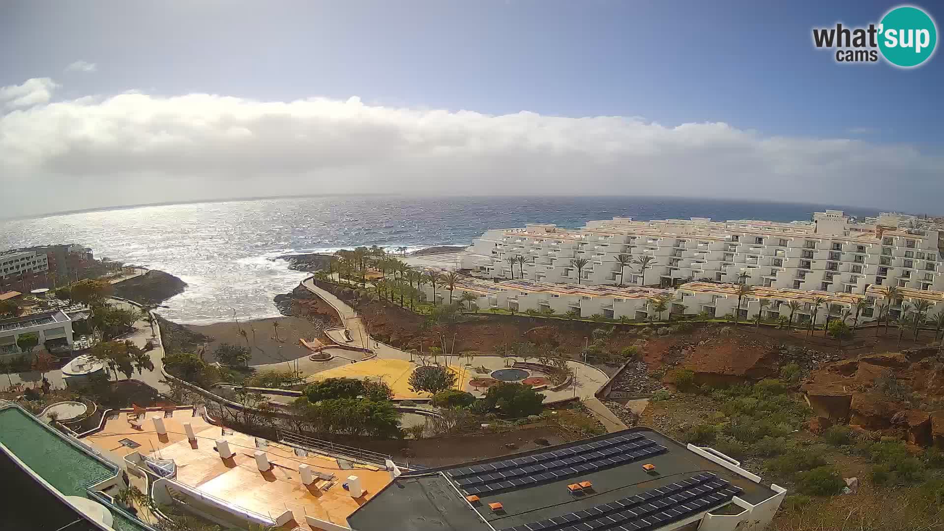 Live-Webcam Las Galgas Strand – Playa Paraiso – Insel La Gomera – Costa Adeje – Teneriffa
