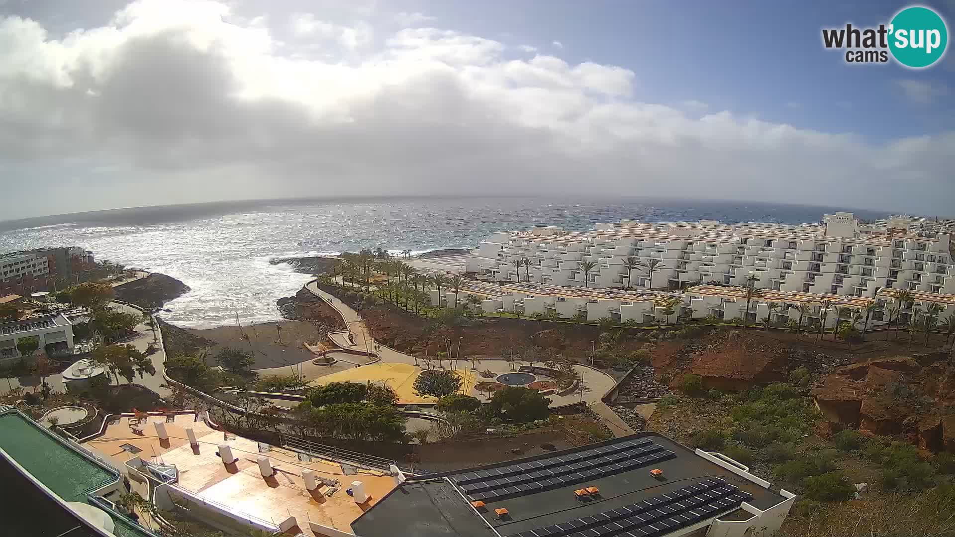 Live-Webcam Las Galgas Strand – Playa Paraiso – Insel La Gomera – Costa Adeje – Teneriffa