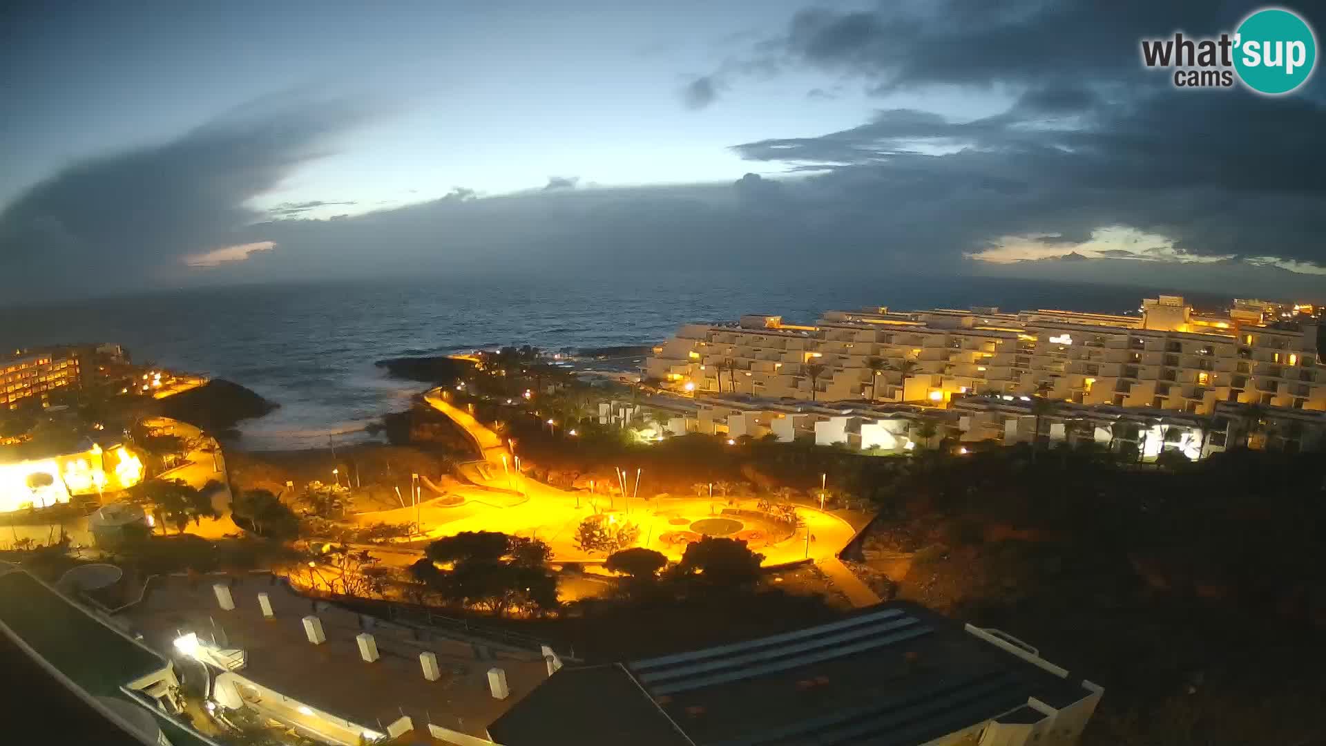 Webcam en direct Playa de Las Galgas – Playa Paraiso – île de La Gomera – Costa Adeje – Tenerife