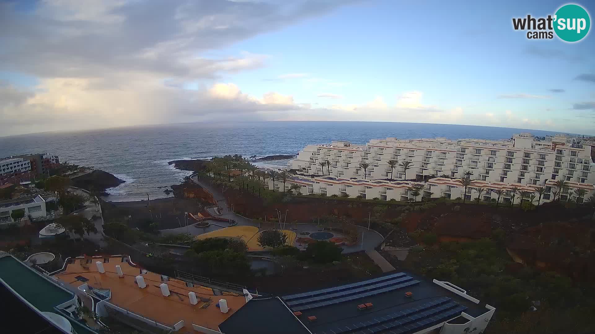 Live-Webcam Las Galgas Strand – Playa Paraiso – Insel La Gomera – Costa Adeje – Teneriffa