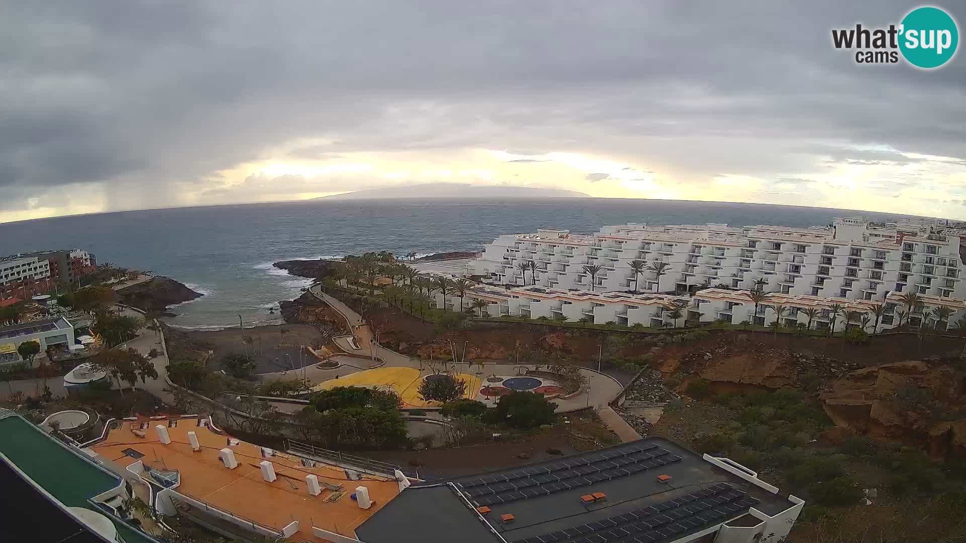 Webcam en vivo Playa de Las Galgas – Playa Paraíso – Isla de La Gomera – Costa Adeje – Tenerife