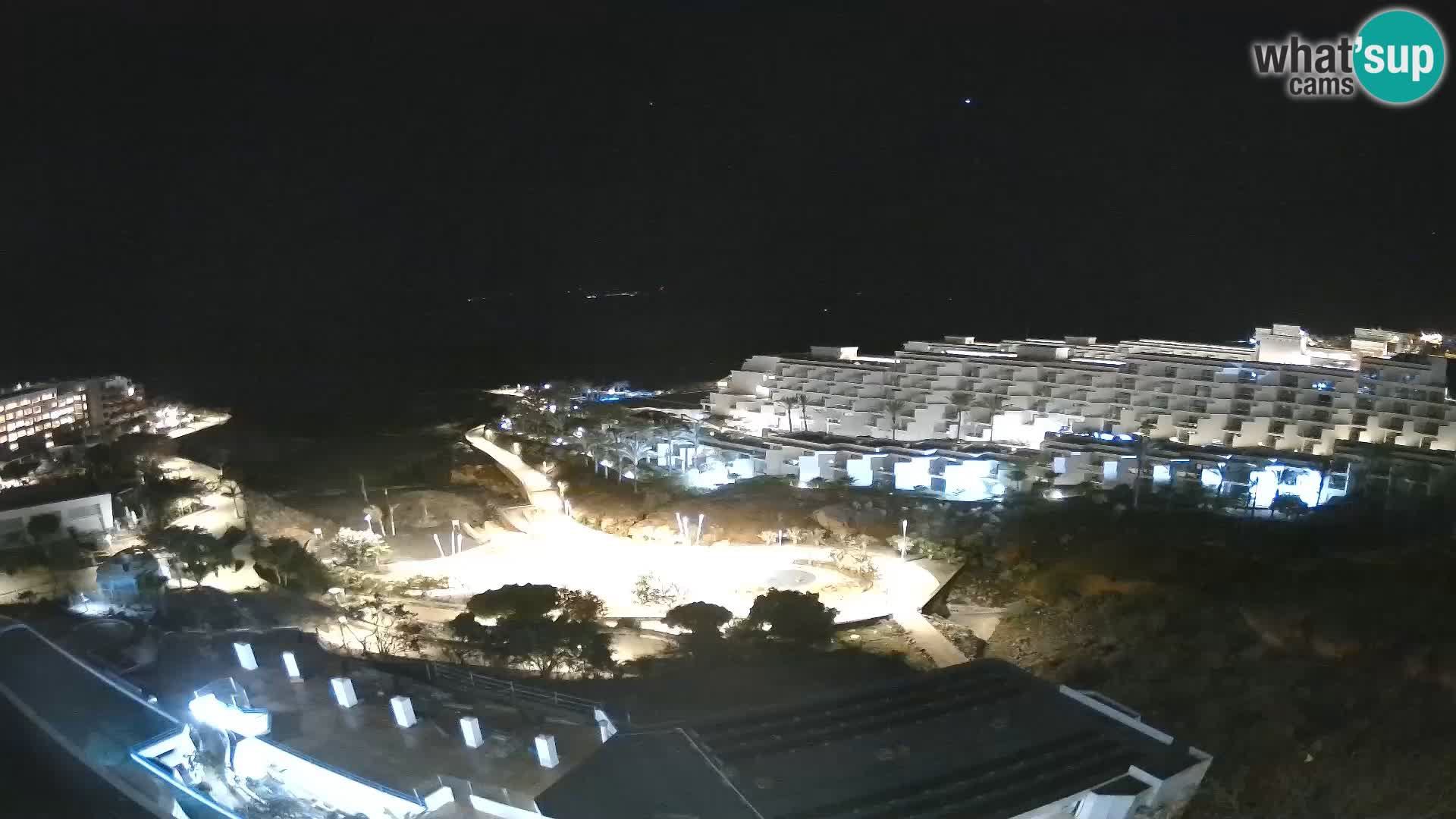 Live webcam Playa de Las Galgas – Playa Paraiso – La Gomera island – Adeje – Tenerife