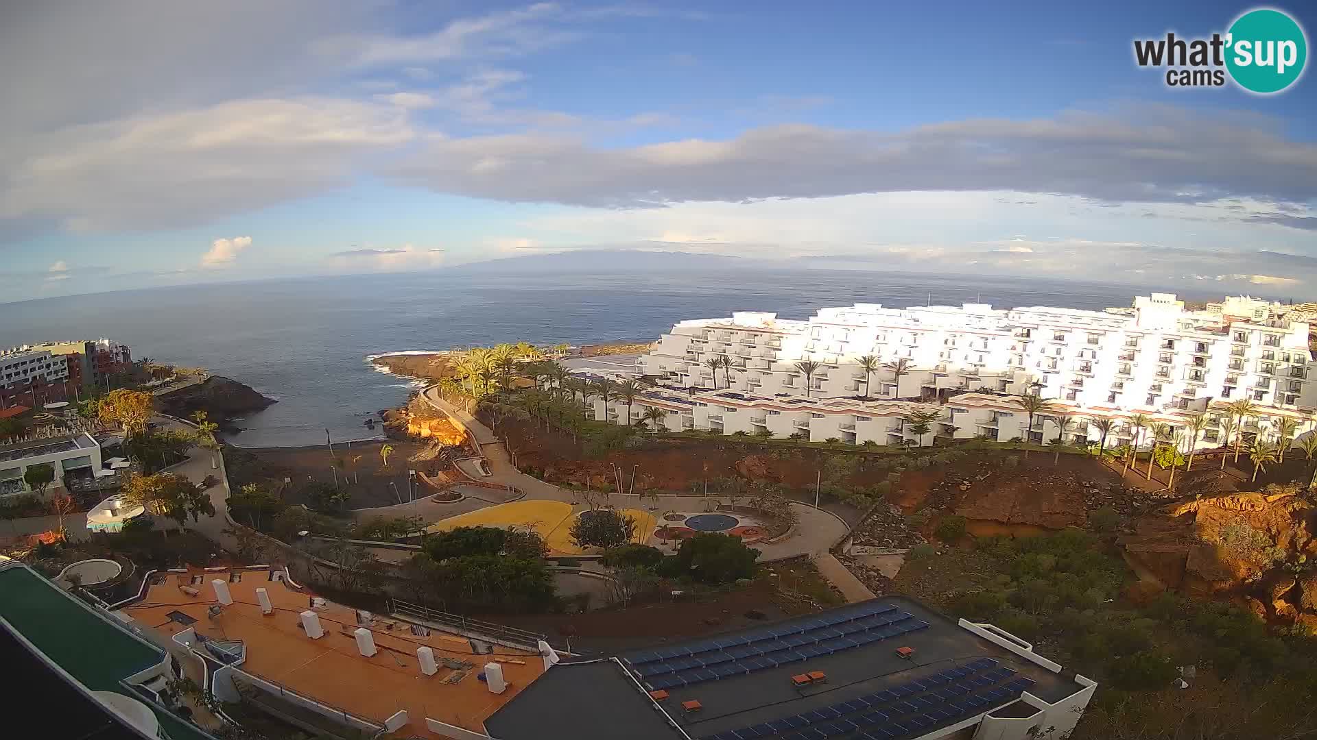 Webcam live spiaggia Las Galgas – Playa Paraiso – Isola La Gomera – Costa Adeje – Tenerife