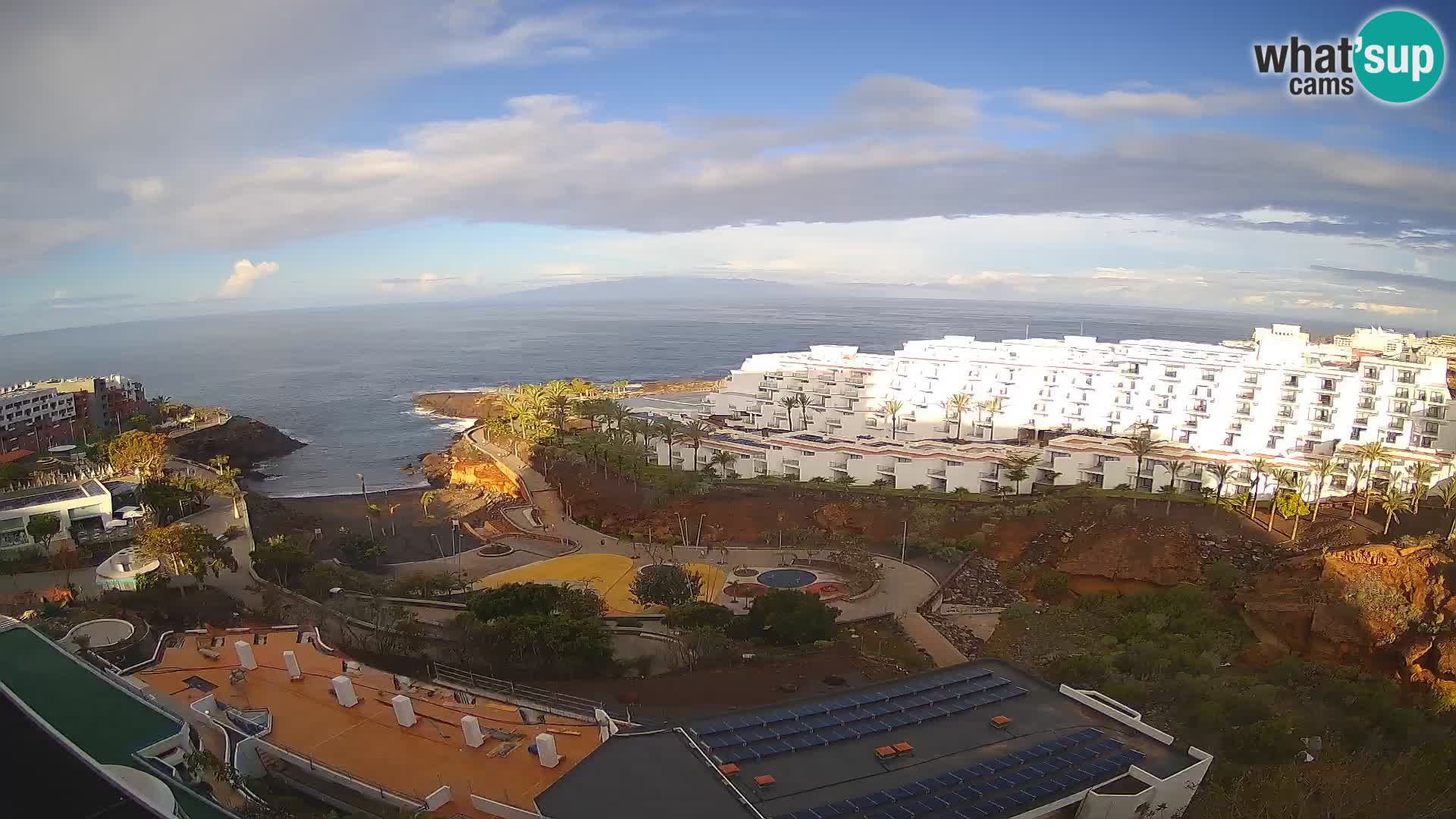 Webcam live spiaggia Las Galgas – Playa Paraiso – Isola La Gomera – Costa Adeje – Tenerife