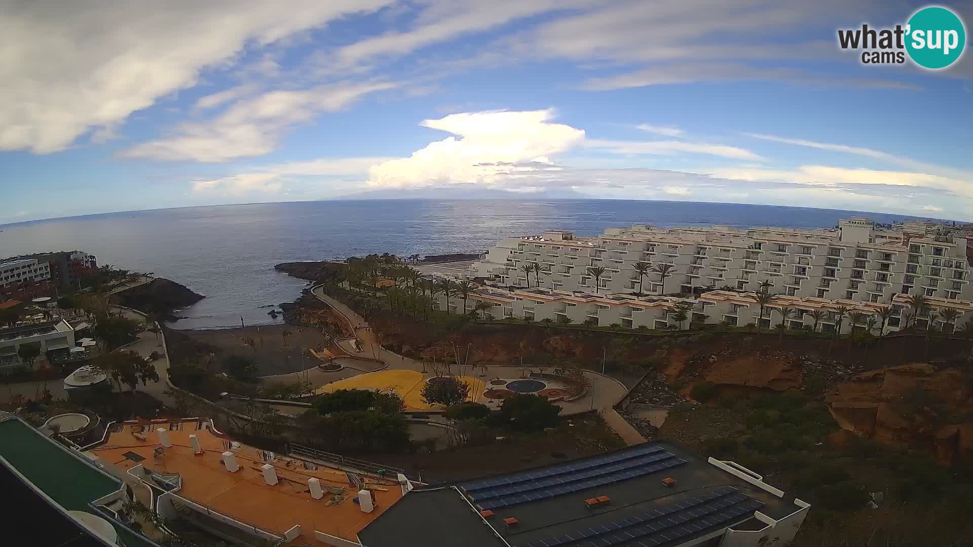 Webcam live spiaggia Las Galgas – Playa Paraiso – Isola La Gomera – Costa Adeje – Tenerife