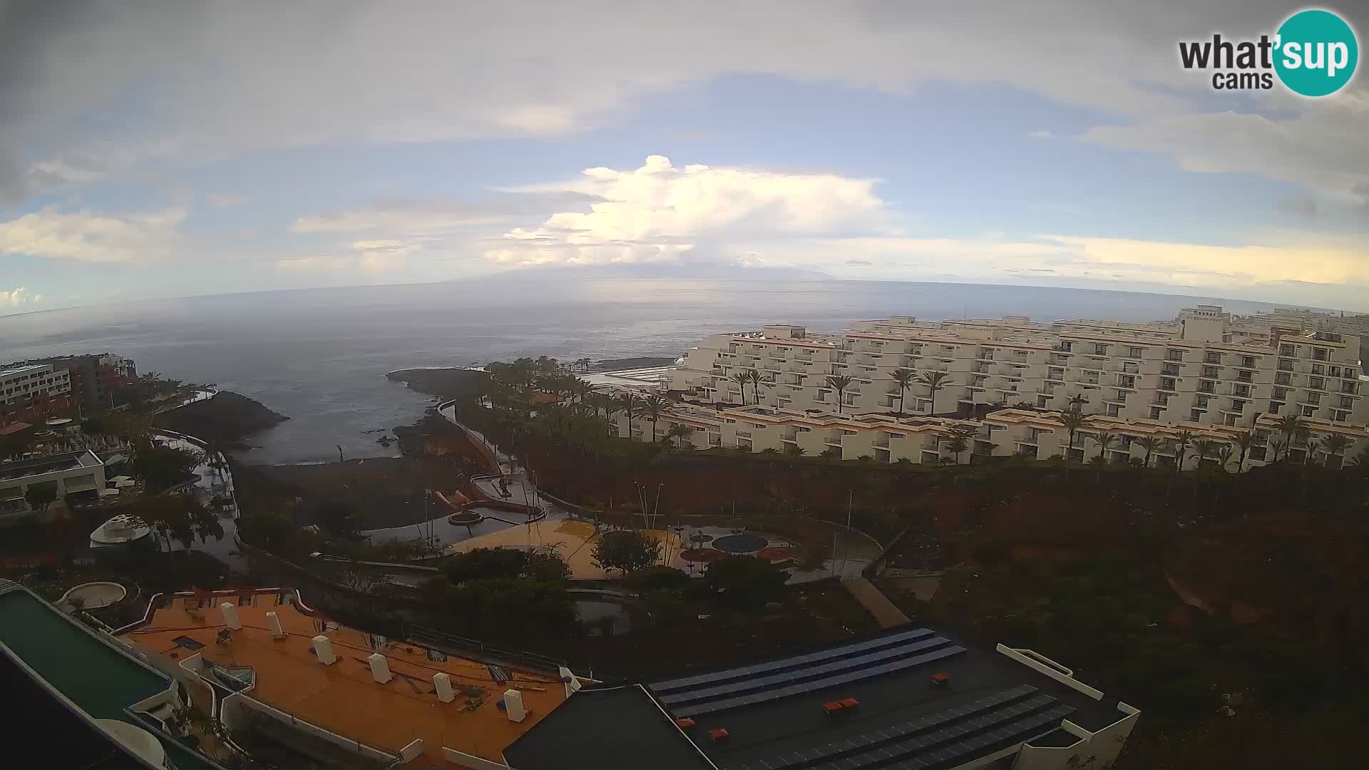 Webcam en vivo Playa de Las Galgas – Playa Paraíso – Isla de La Gomera – Costa Adeje – Tenerife