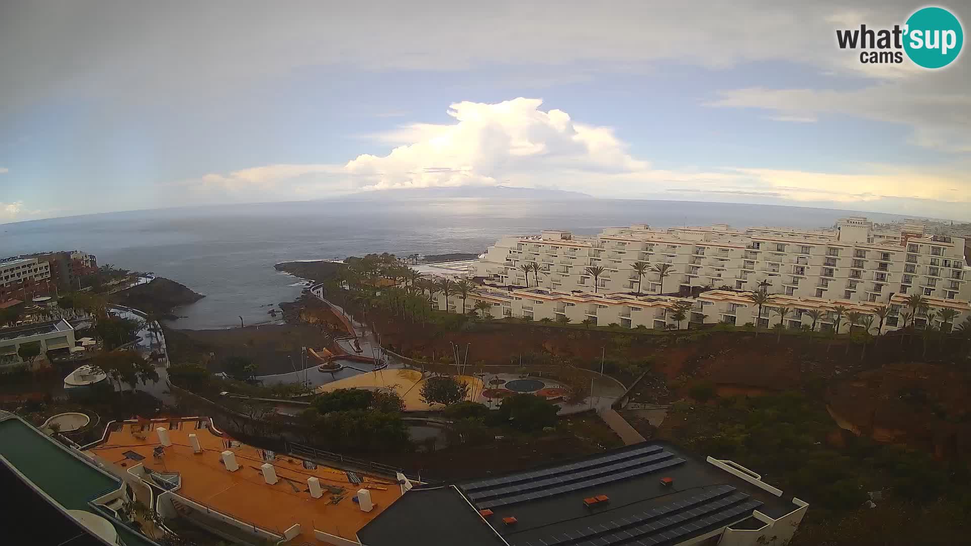 Live-Webcam Las Galgas Strand – Playa Paraiso – Insel La Gomera – Costa Adeje – Teneriffa