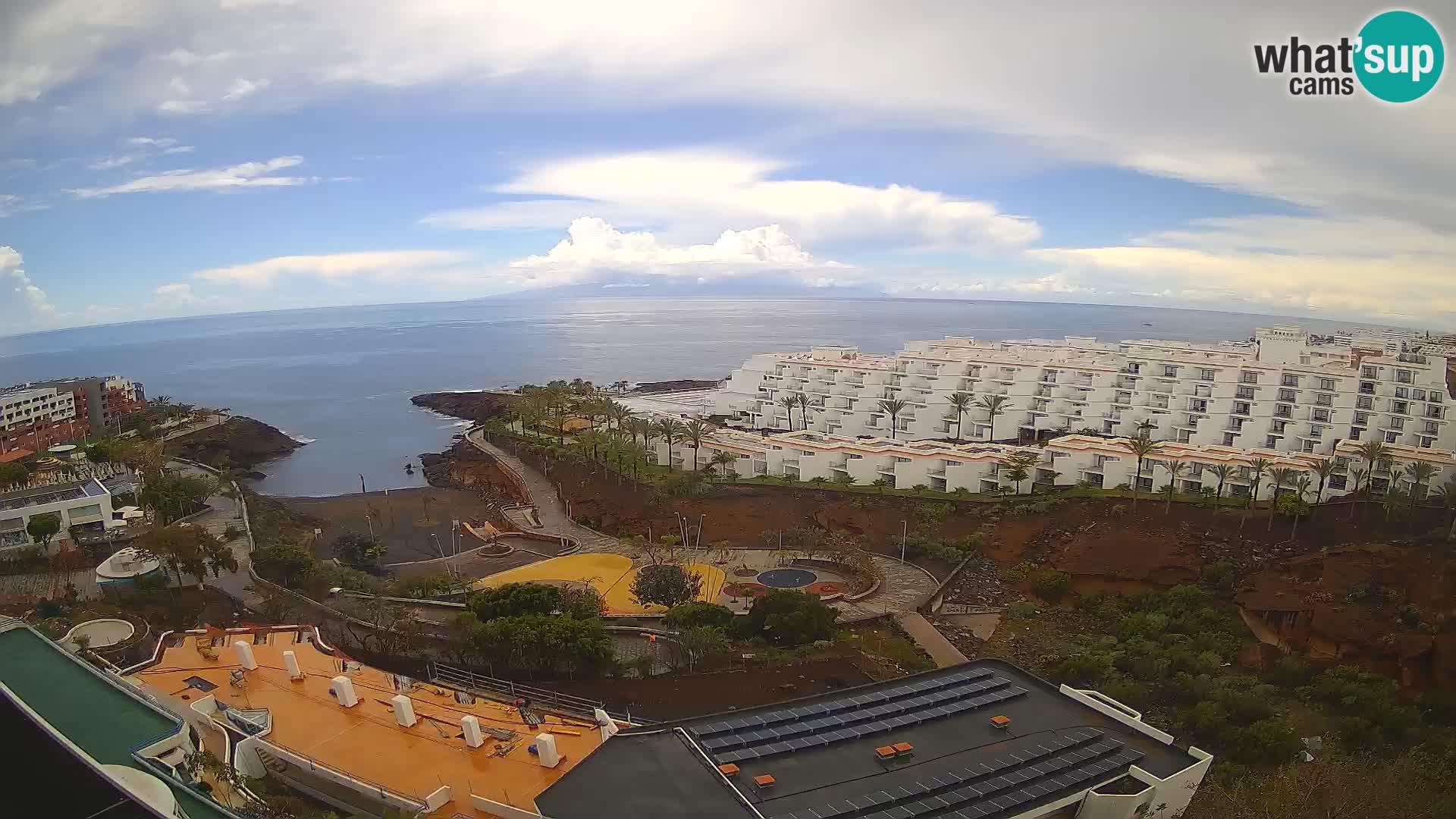Webcam en direct Playa de Las Galgas – Playa Paraiso – île de La Gomera – Costa Adeje – Tenerife