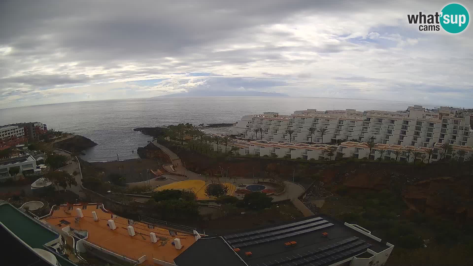 Webcam en direct Playa de Las Galgas – Playa Paraiso – île de La Gomera – Costa Adeje – Tenerife