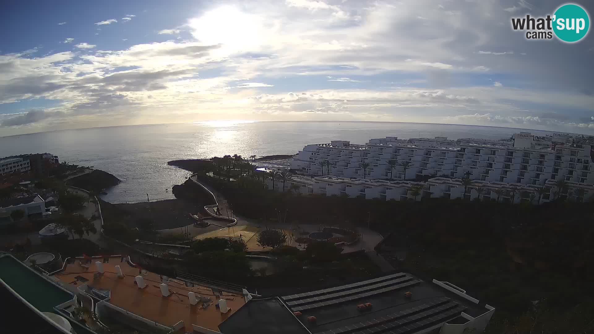 Webcam live spiaggia Las Galgas – Playa Paraiso – Isola La Gomera – Costa Adeje – Tenerife