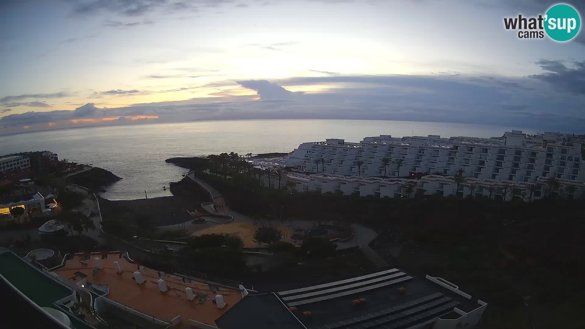 Live-Webcam Las Galgas Strand – Playa Paraiso – Insel La Gomera – Costa Adeje – Teneriffa