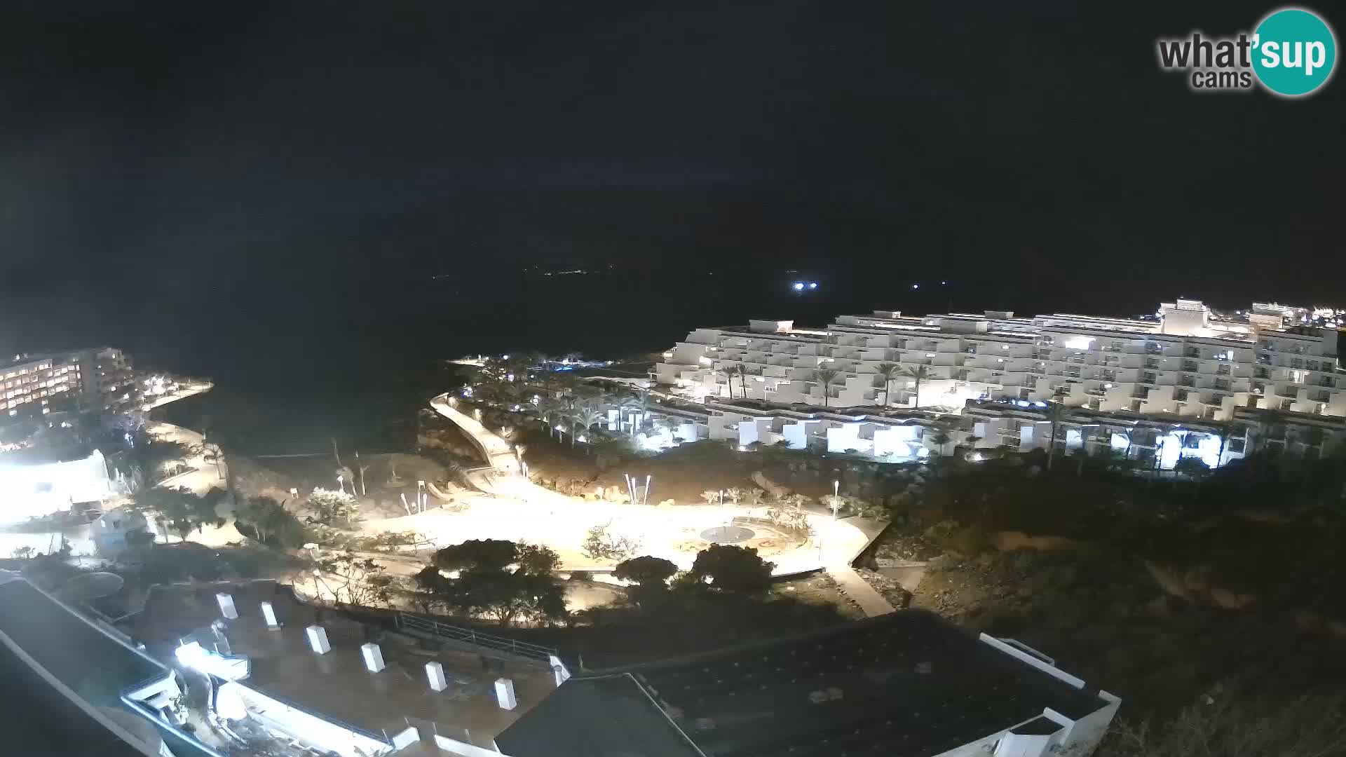 Live webcam Playa de Las Galgas – Playa Paraiso – La Gomera island – Adeje – Tenerife