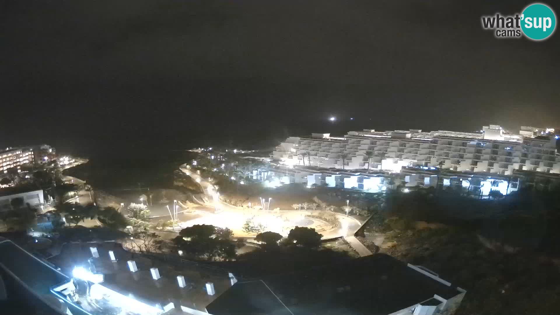 Spletna kamera v živo Las Galgas plaža – Playa Paraiso – otok La Gomera – Costa Adeje – Tenerife