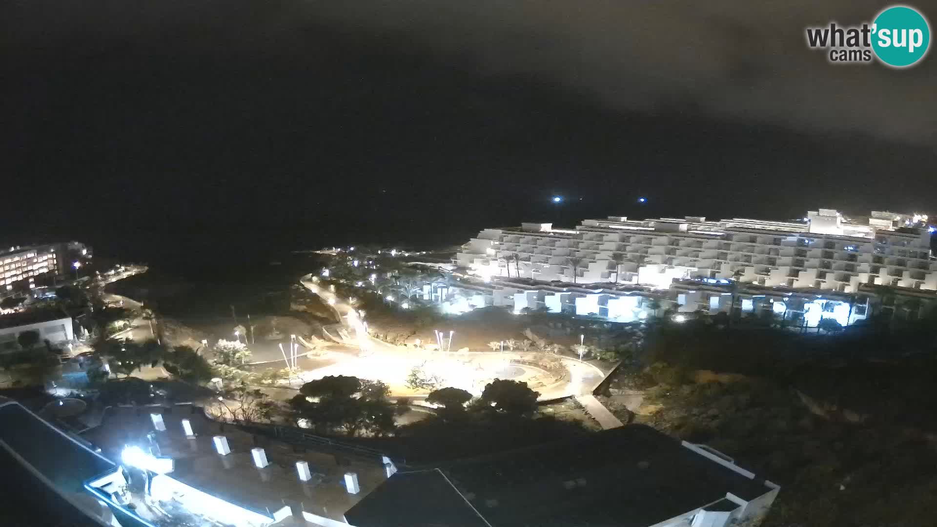 Live webcam Playa de Las Galgas – Playa Paraiso – La Gomera island – Adeje – Tenerife