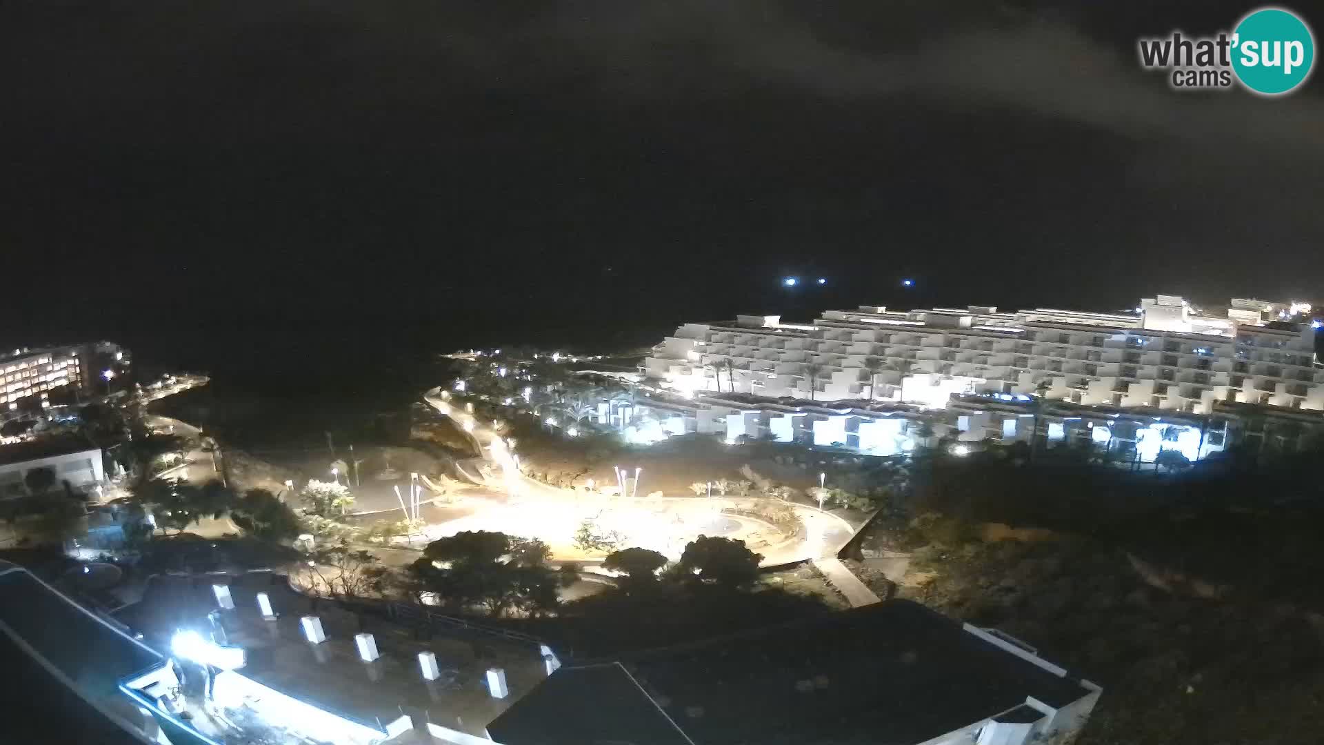 Live webcam Playa de Las Galgas – Playa Paraiso – La Gomera island – Adeje – Tenerife