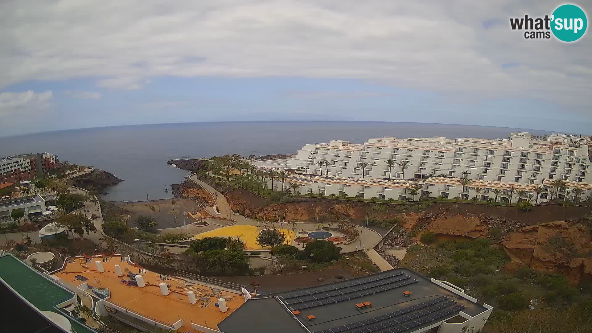 Webcam live spiaggia Las Galgas – Playa Paraiso – Isola La Gomera – Costa Adeje – Tenerife
