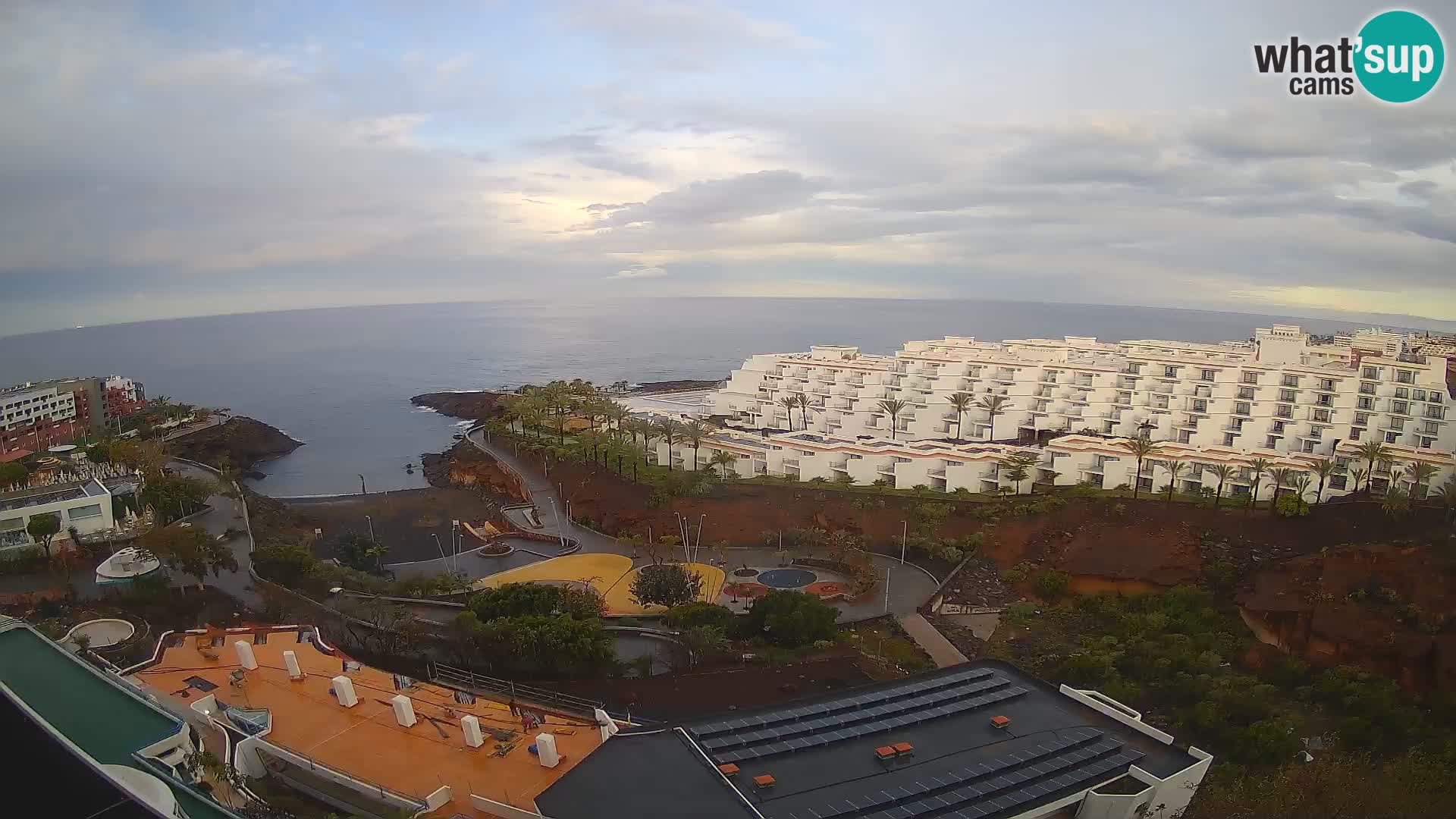 Live-Webcam Las Galgas Strand – Playa Paraiso – Insel La Gomera – Costa Adeje – Teneriffa
