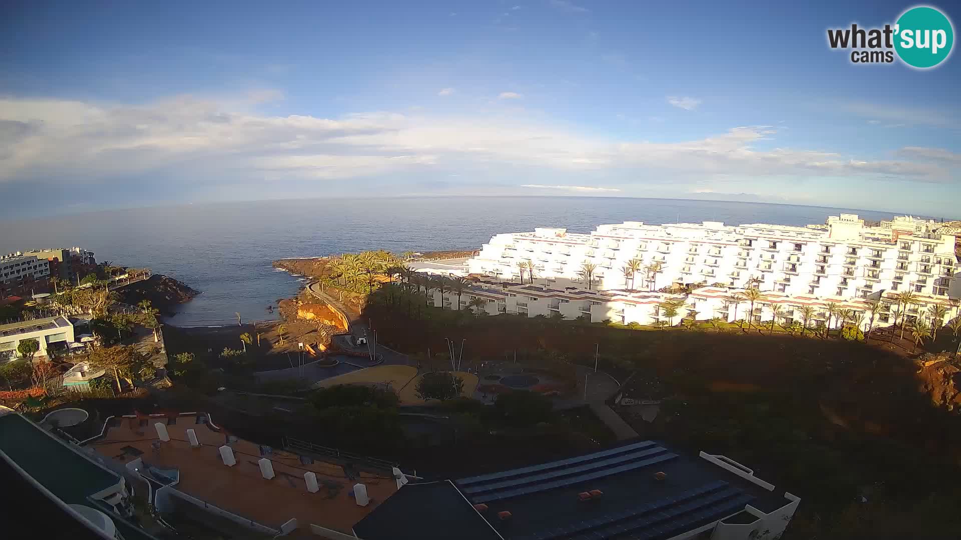Webcam live spiaggia Las Galgas – Playa Paraiso – Isola La Gomera – Costa Adeje – Tenerife
