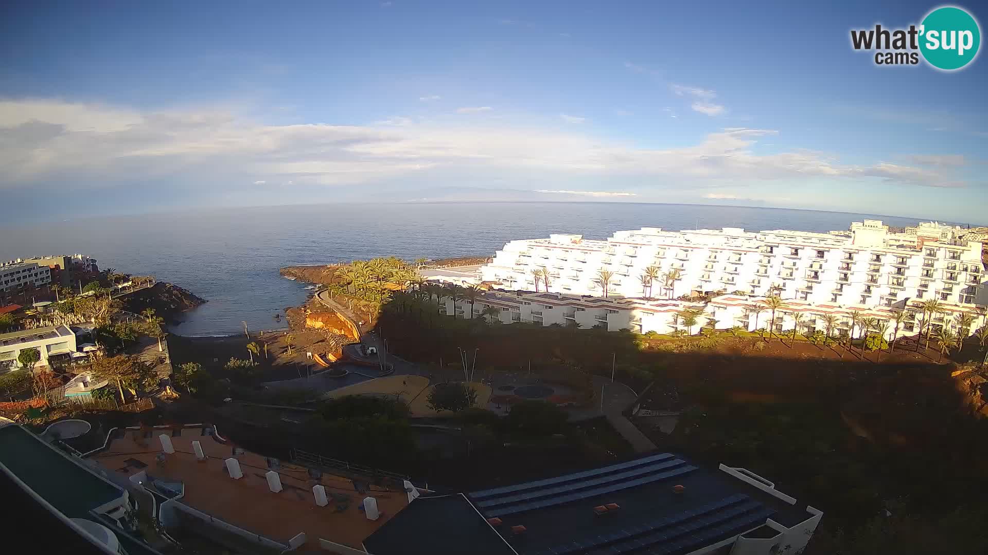 Webcam live spiaggia Las Galgas – Playa Paraiso – Isola La Gomera – Costa Adeje – Tenerife