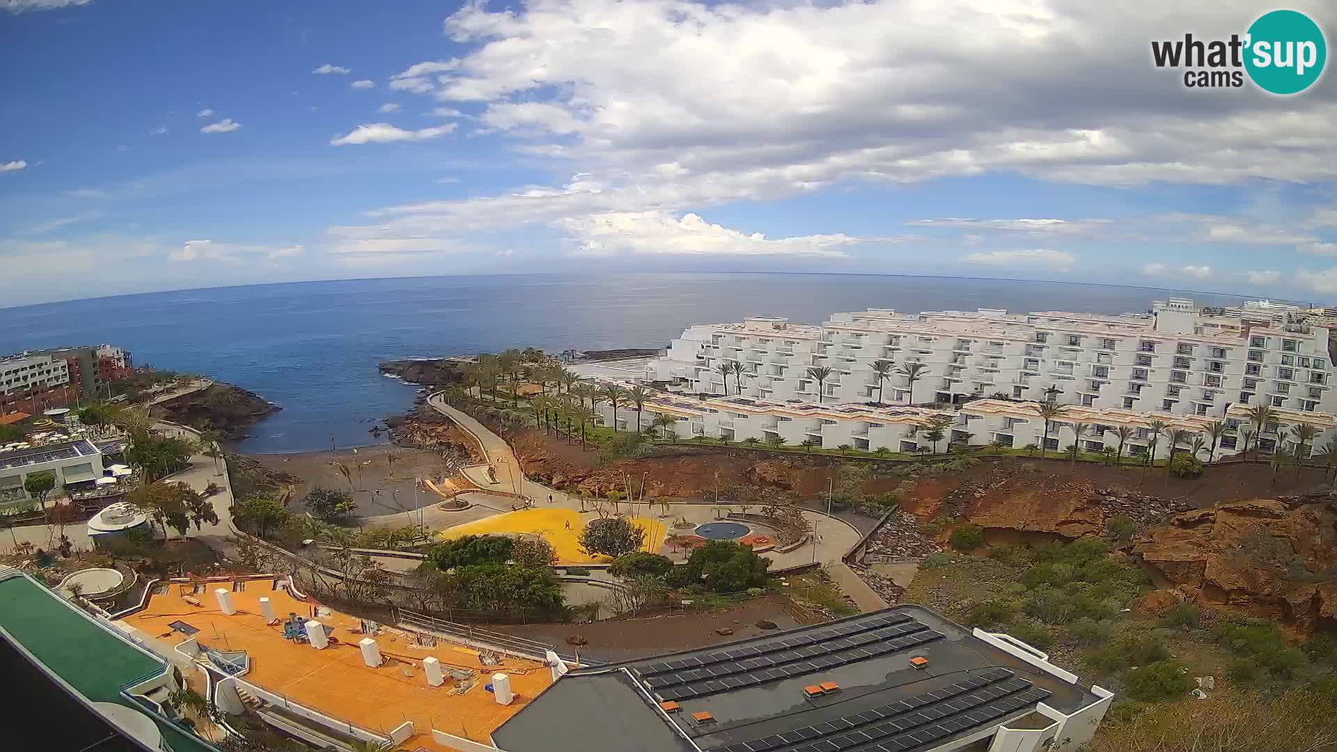 Web kamera uživo Playa de Las Galgas – Playa Paraiso – otok La Gomera – Costa Adeje – Tenerife