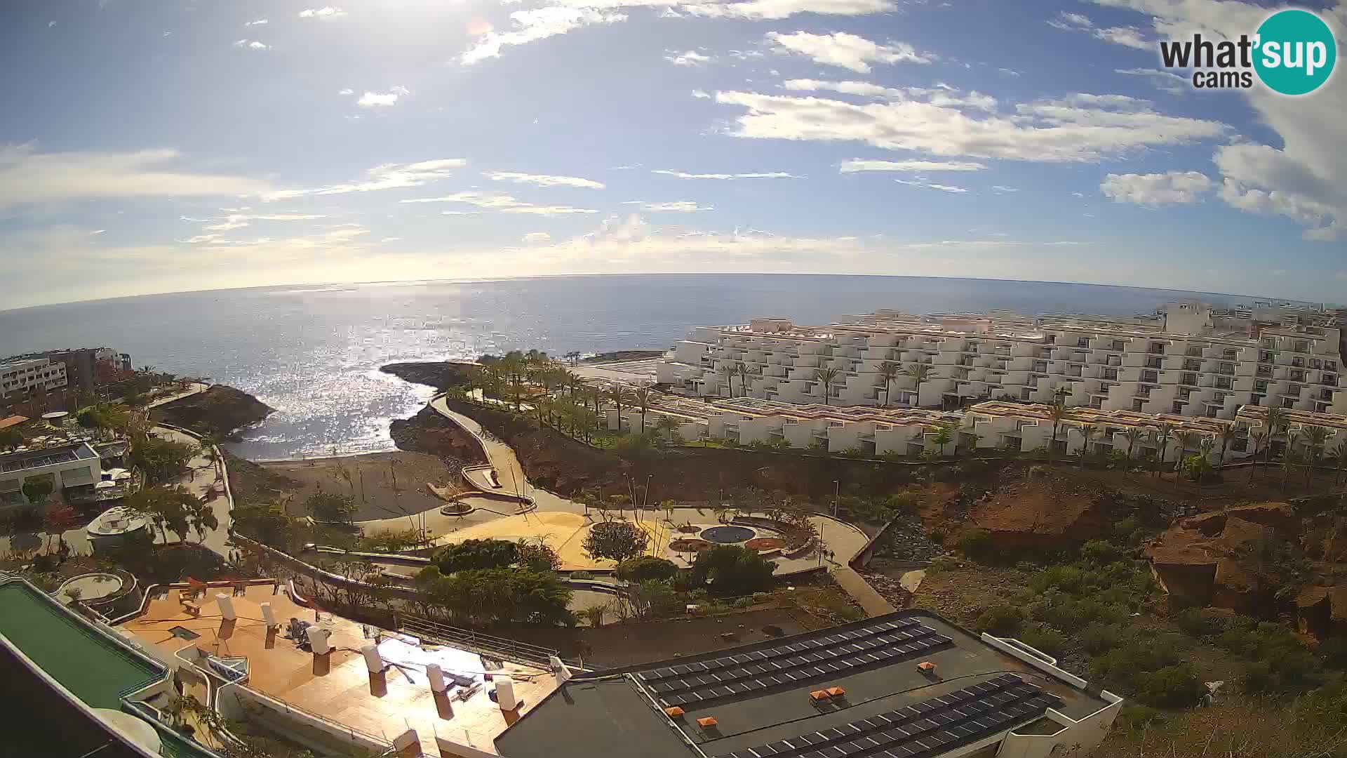 Live-Webcam Las Galgas Strand – Playa Paraiso – Insel La Gomera – Costa Adeje – Teneriffa