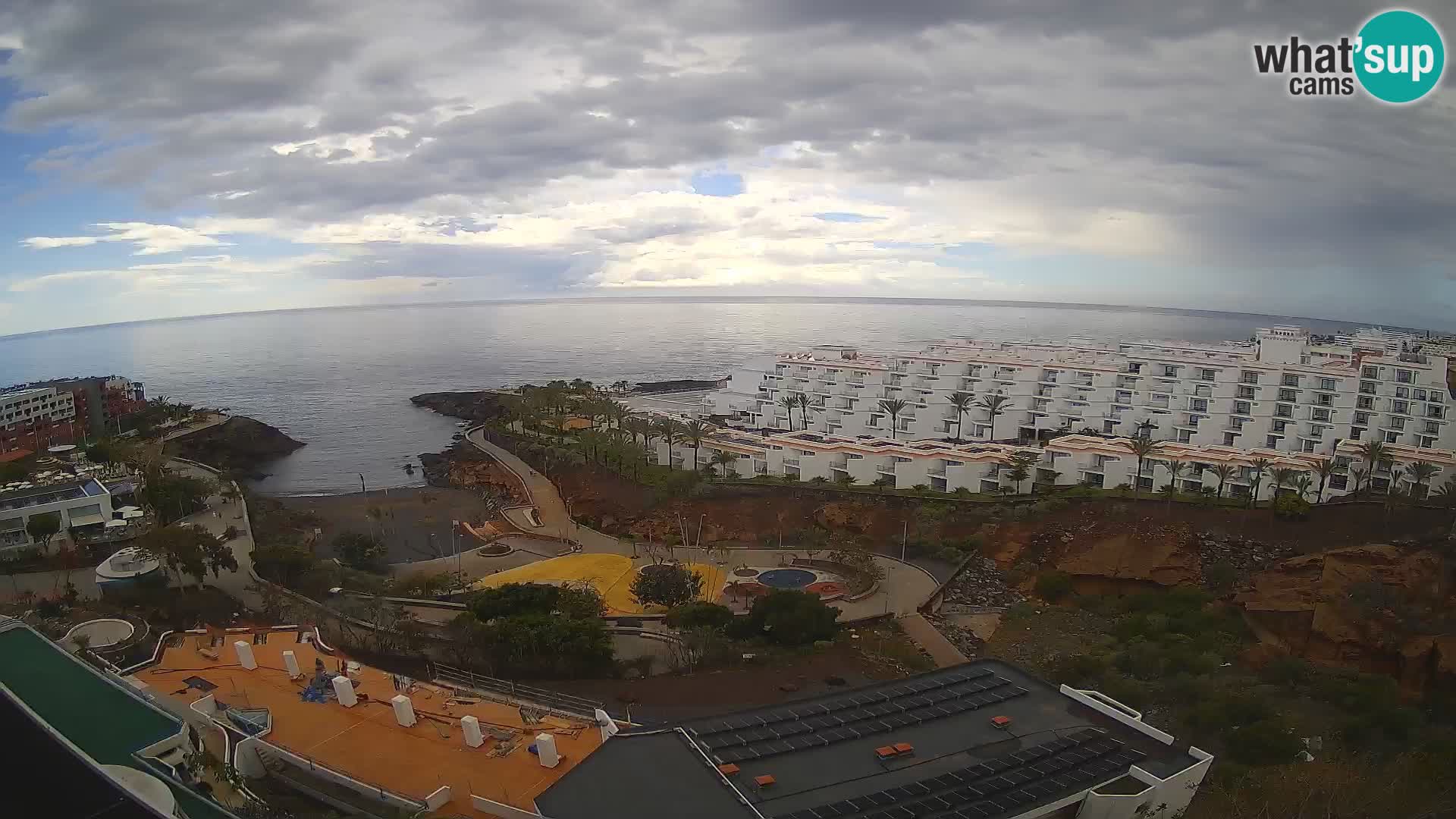 Spletna kamera v živo Las Galgas plaža – Playa Paraiso – otok La Gomera – Costa Adeje – Tenerife