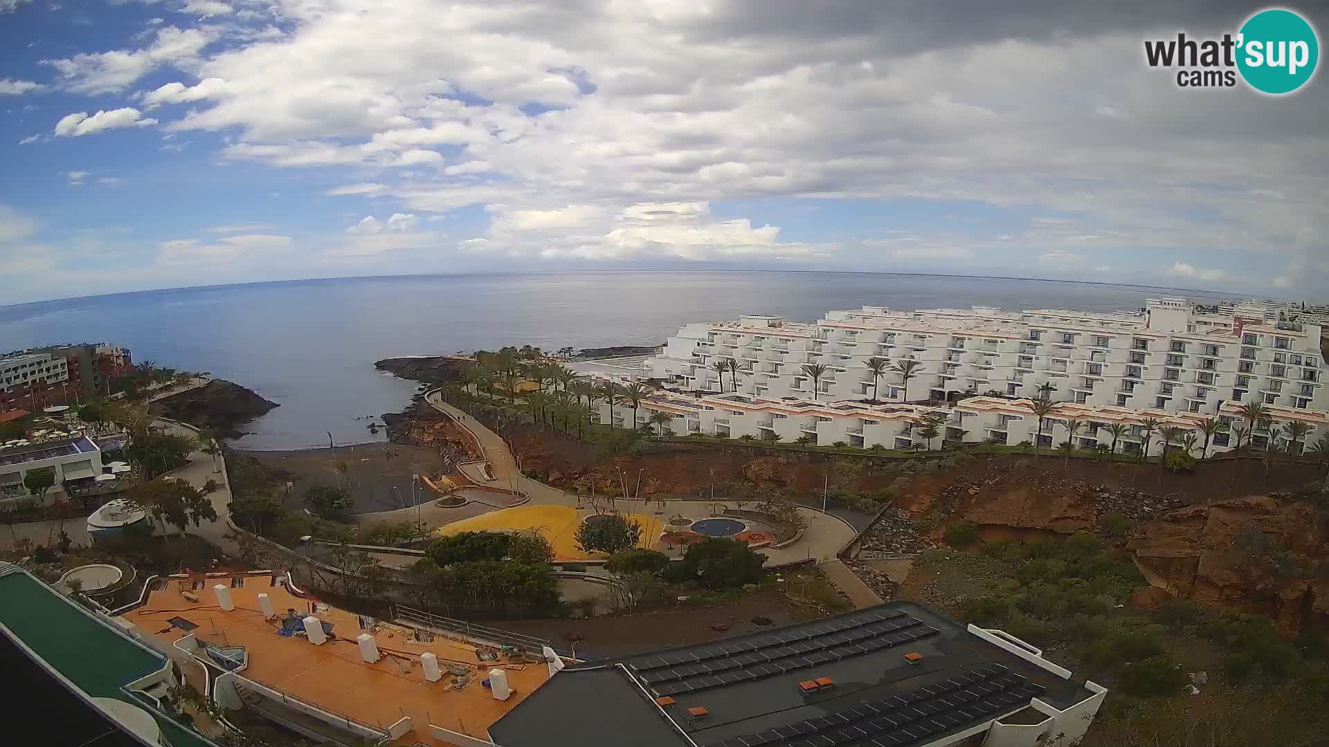 Webcam en vivo Playa de Las Galgas – Playa Paraíso – Isla de La Gomera – Costa Adeje – Tenerife