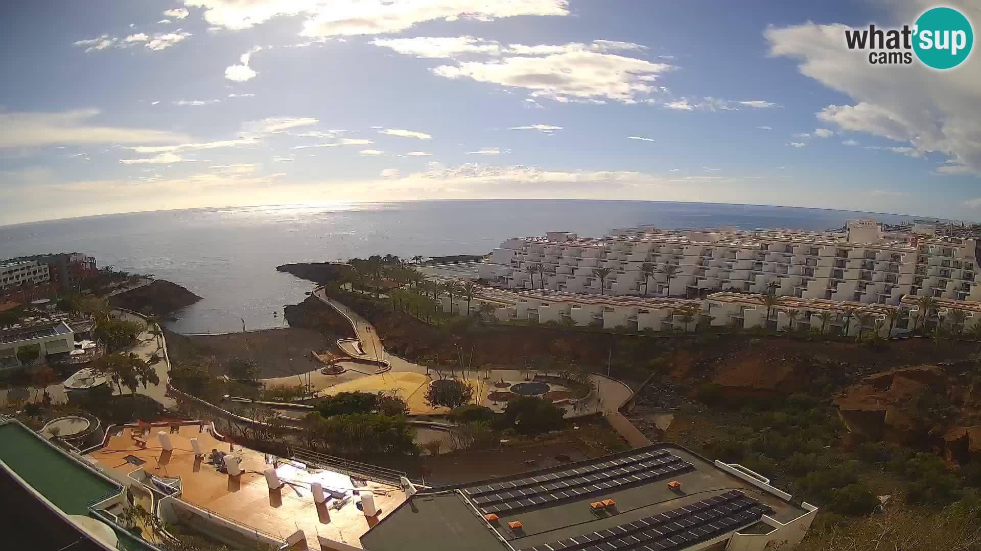 Web kamera uživo Playa de Las Galgas – Playa Paraiso – otok La Gomera – Costa Adeje – Tenerife