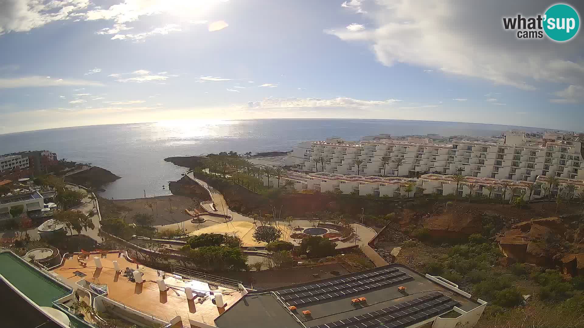 Web kamera uživo Playa de Las Galgas – Playa Paraiso – otok La Gomera – Costa Adeje – Tenerife