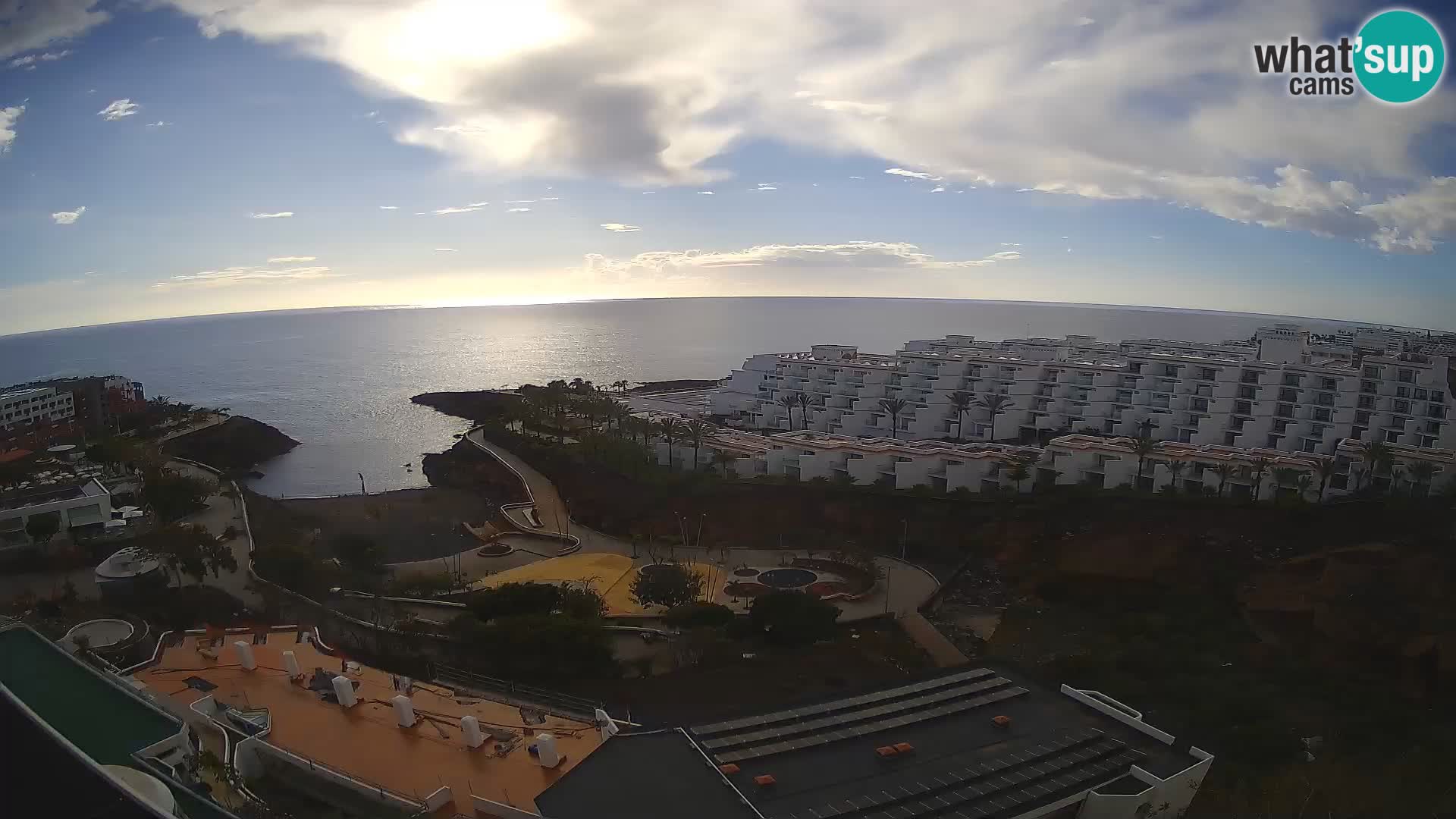 Live-Webcam Las Galgas Strand – Playa Paraiso – Insel La Gomera – Costa Adeje – Teneriffa
