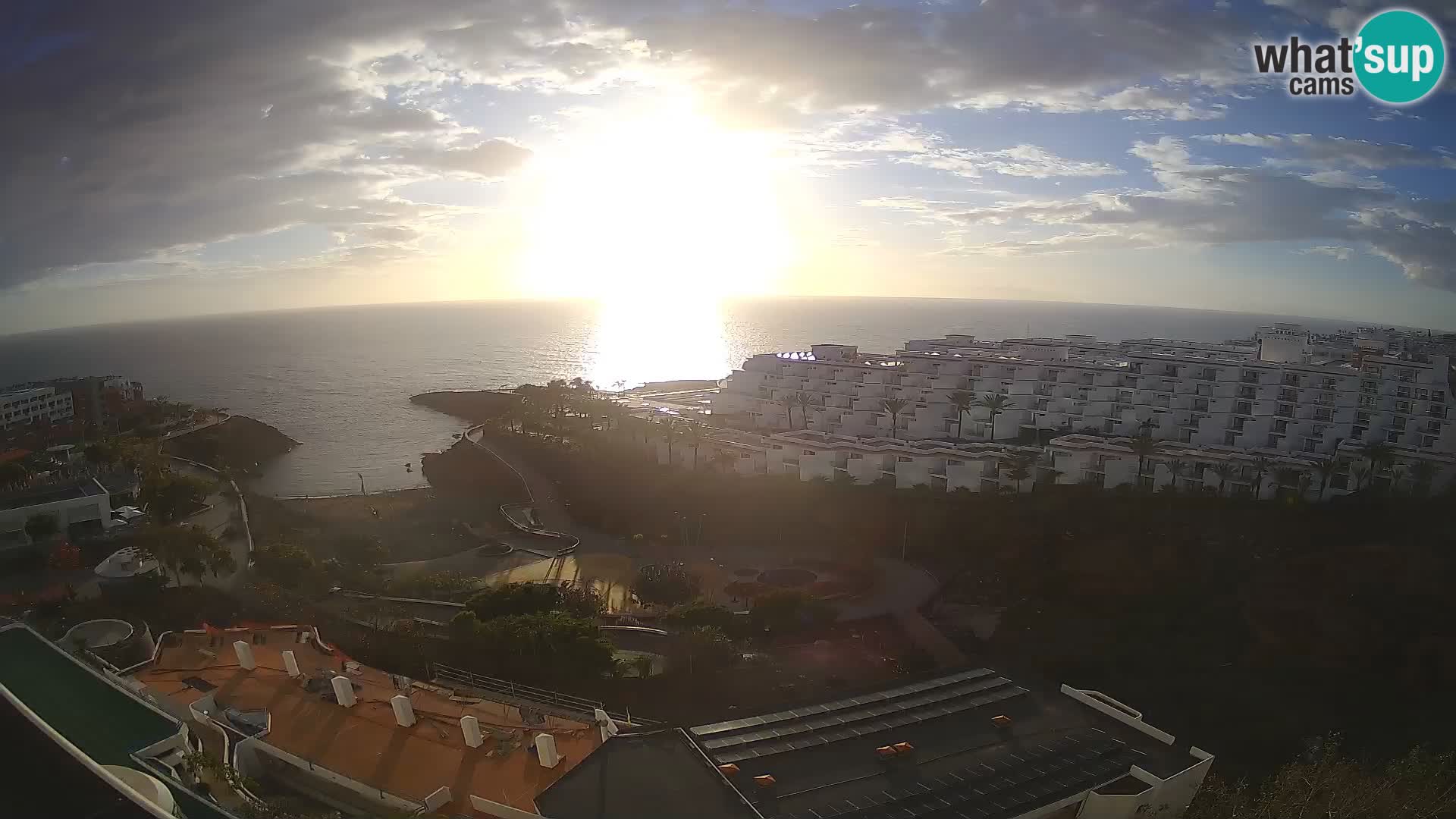Spletna kamera v živo Las Galgas plaža – Playa Paraiso – otok La Gomera – Costa Adeje – Tenerife