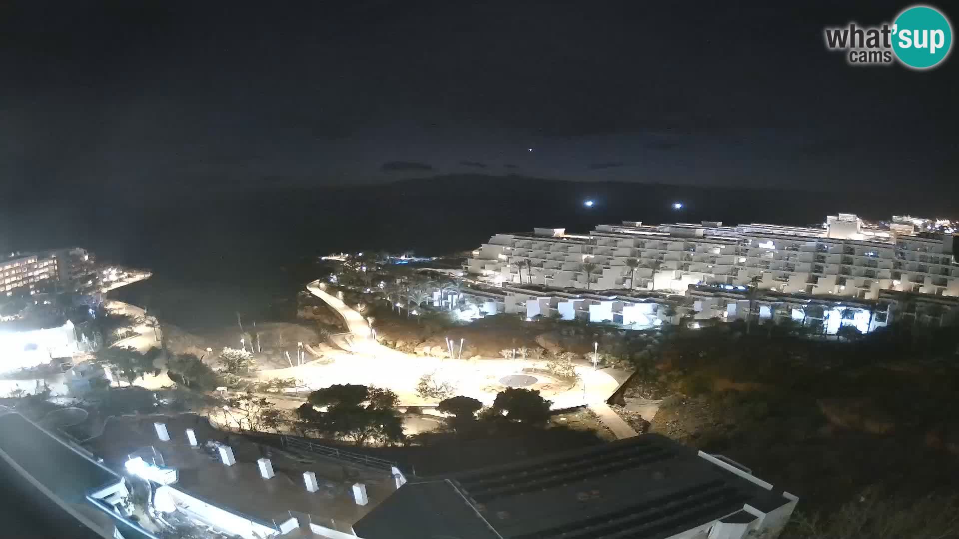 Spletna kamera v živo Las Galgas plaža – Playa Paraiso – otok La Gomera – Costa Adeje – Tenerife