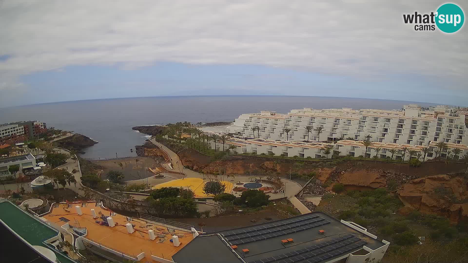 Webcam live spiaggia Las Galgas – Playa Paraiso – Isola La Gomera – Costa Adeje – Tenerife