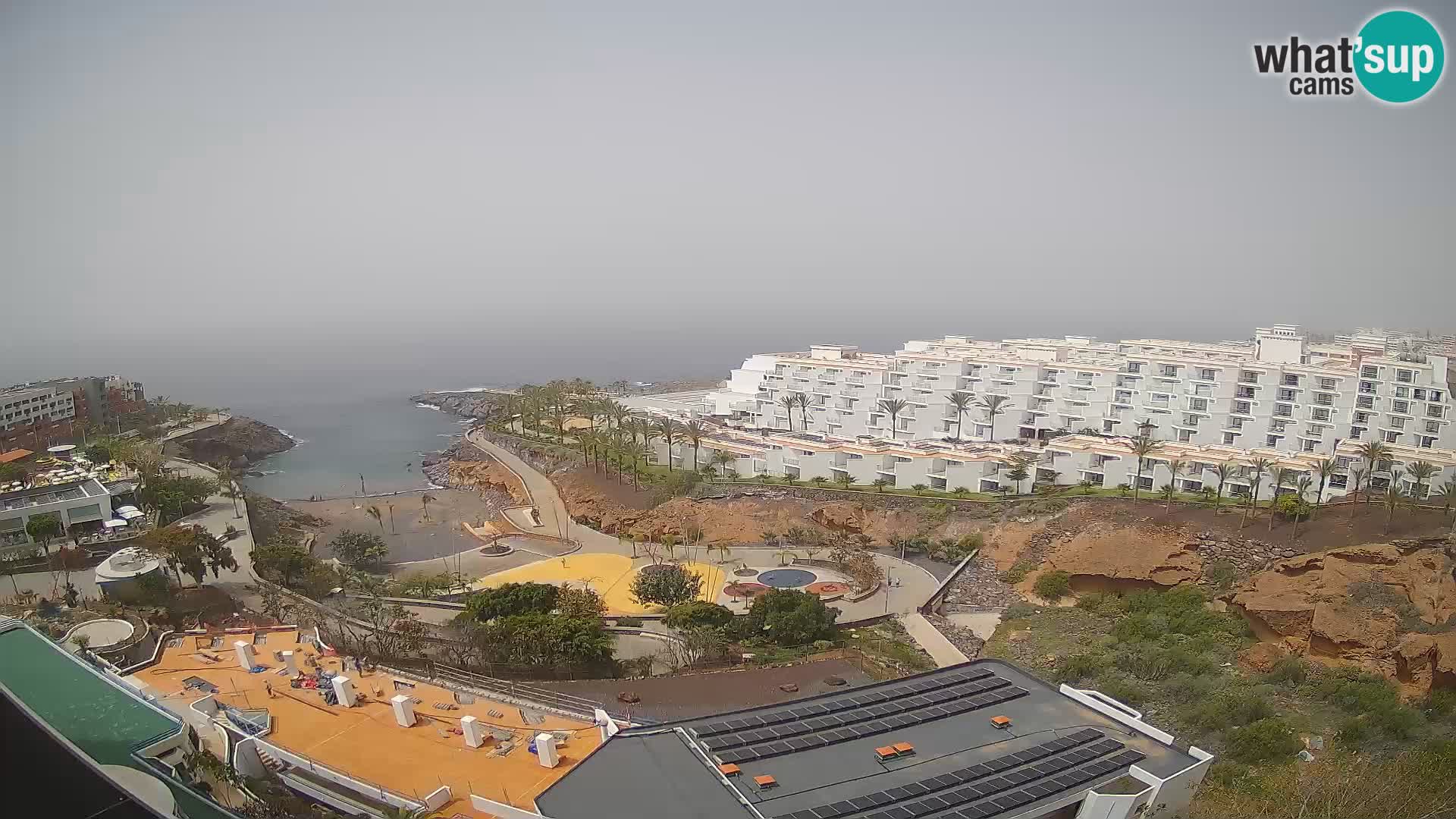 Webcam en direct Playa de Las Galgas – Playa Paraiso – île de La Gomera – Costa Adeje – Tenerife