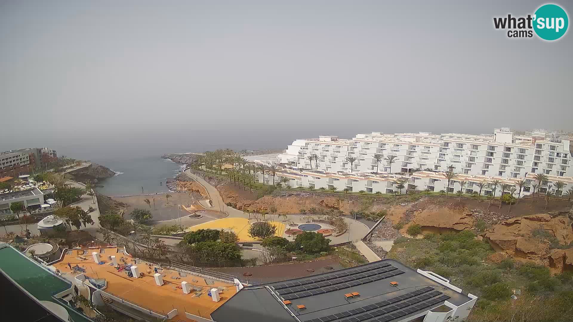 Live-Webcam Las Galgas Strand – Playa Paraiso – Insel La Gomera – Costa Adeje – Teneriffa